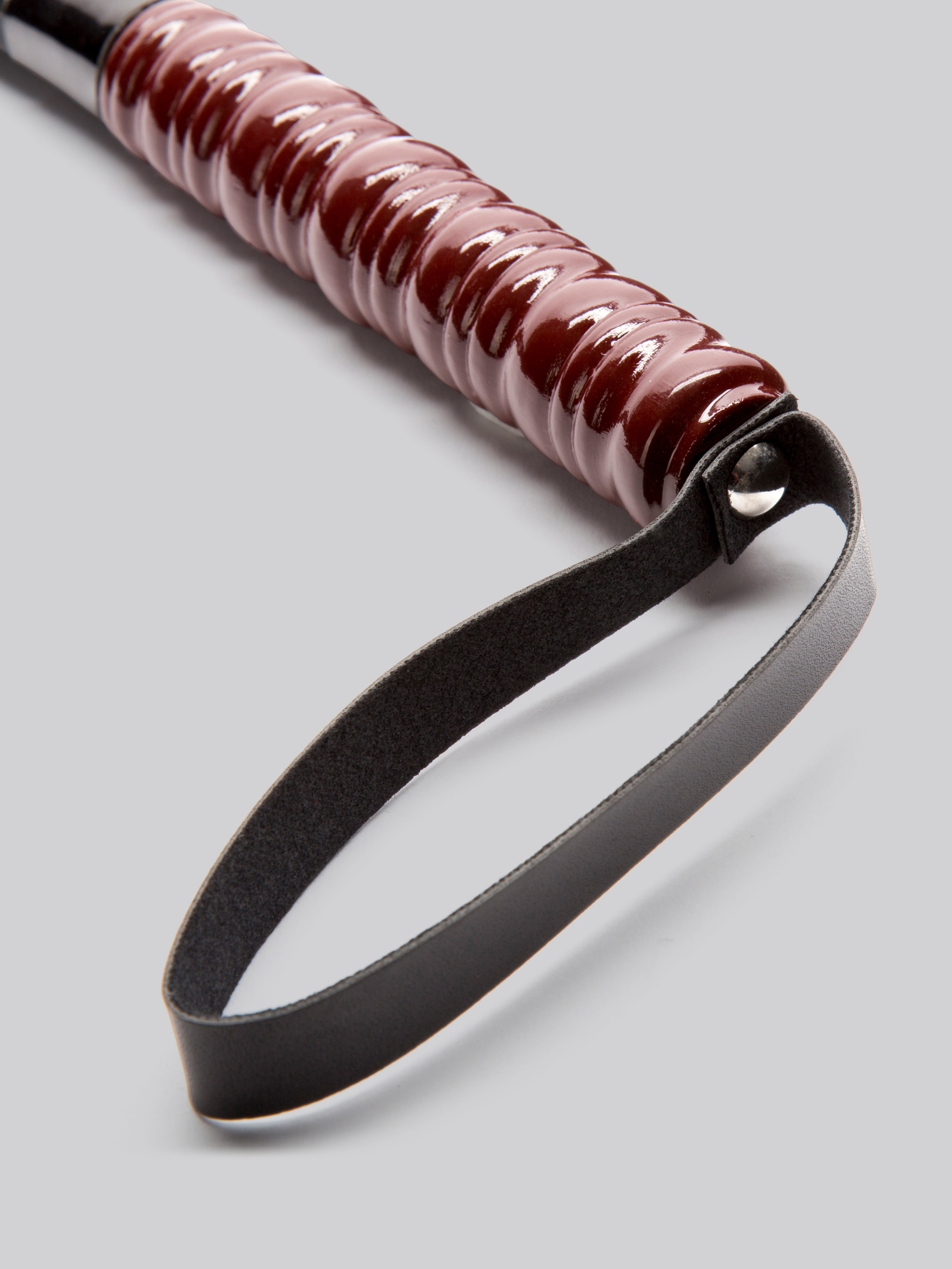 Sex & Mischief Mahogany Flogger, Black, hi-res