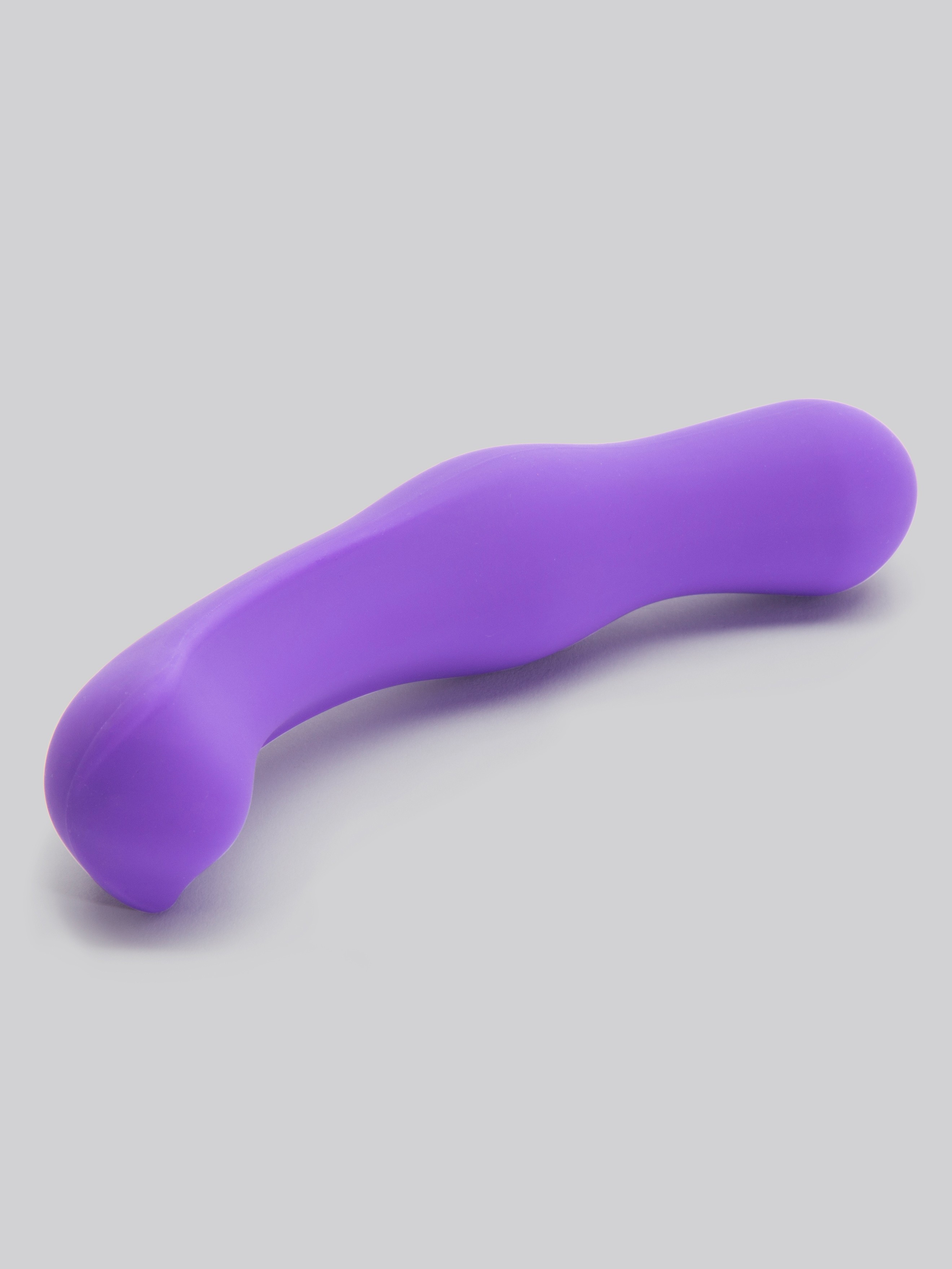 Lovehoney Satisfy Me Curve Silicone Dildo, Purple, hi-res
