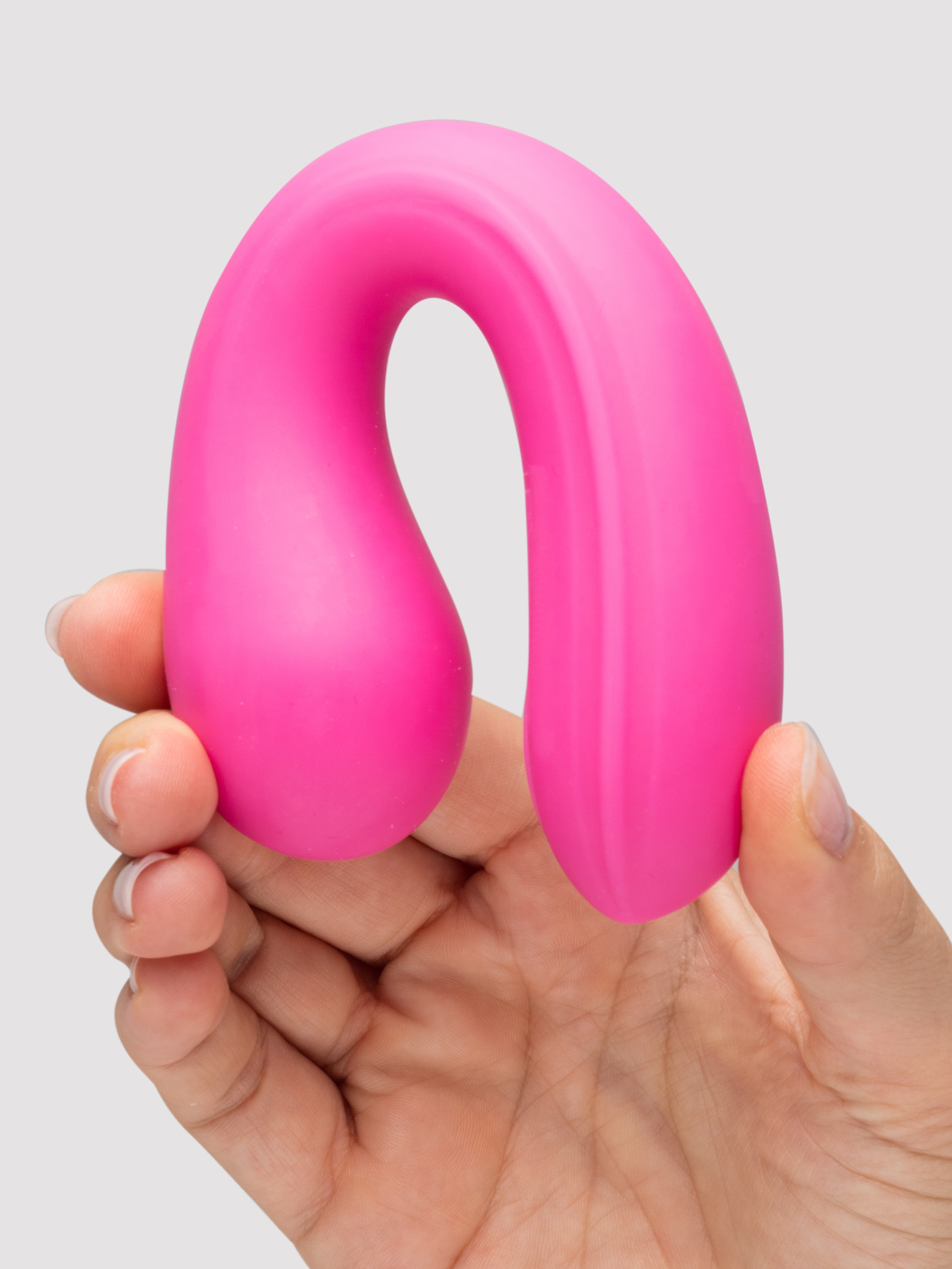 Lovehoney Satisfy Me G-Spot Silicone Dildo, Pink, hi-res