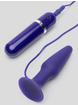 Lovehoney Bedtime Bullet 10 Function Vibrating Butt Plug 4 Inch, Purple, hi-res
