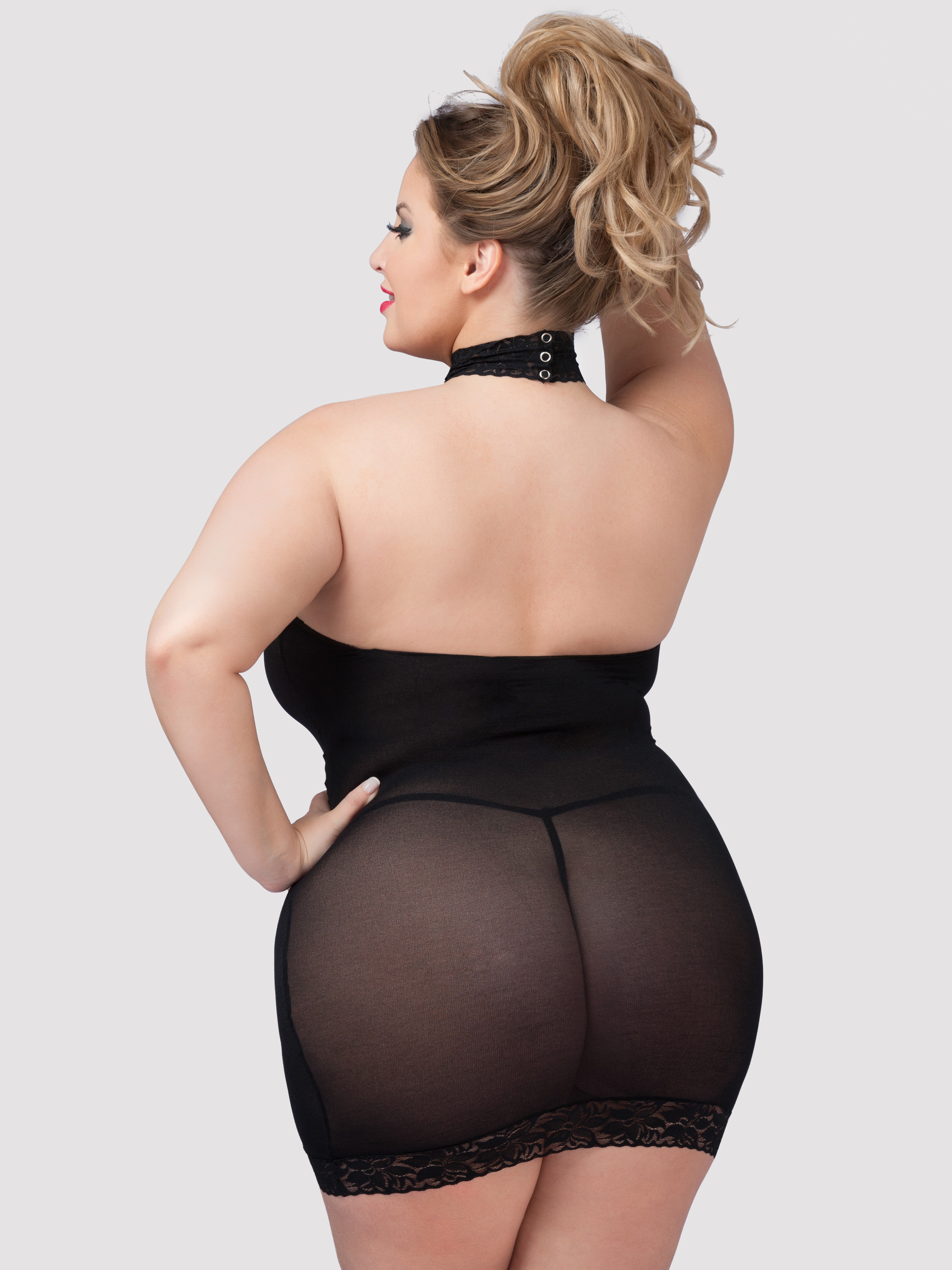 Seven Til Midnight Some Like It Hot Bustier Top and Thong Set, Red, hi-res