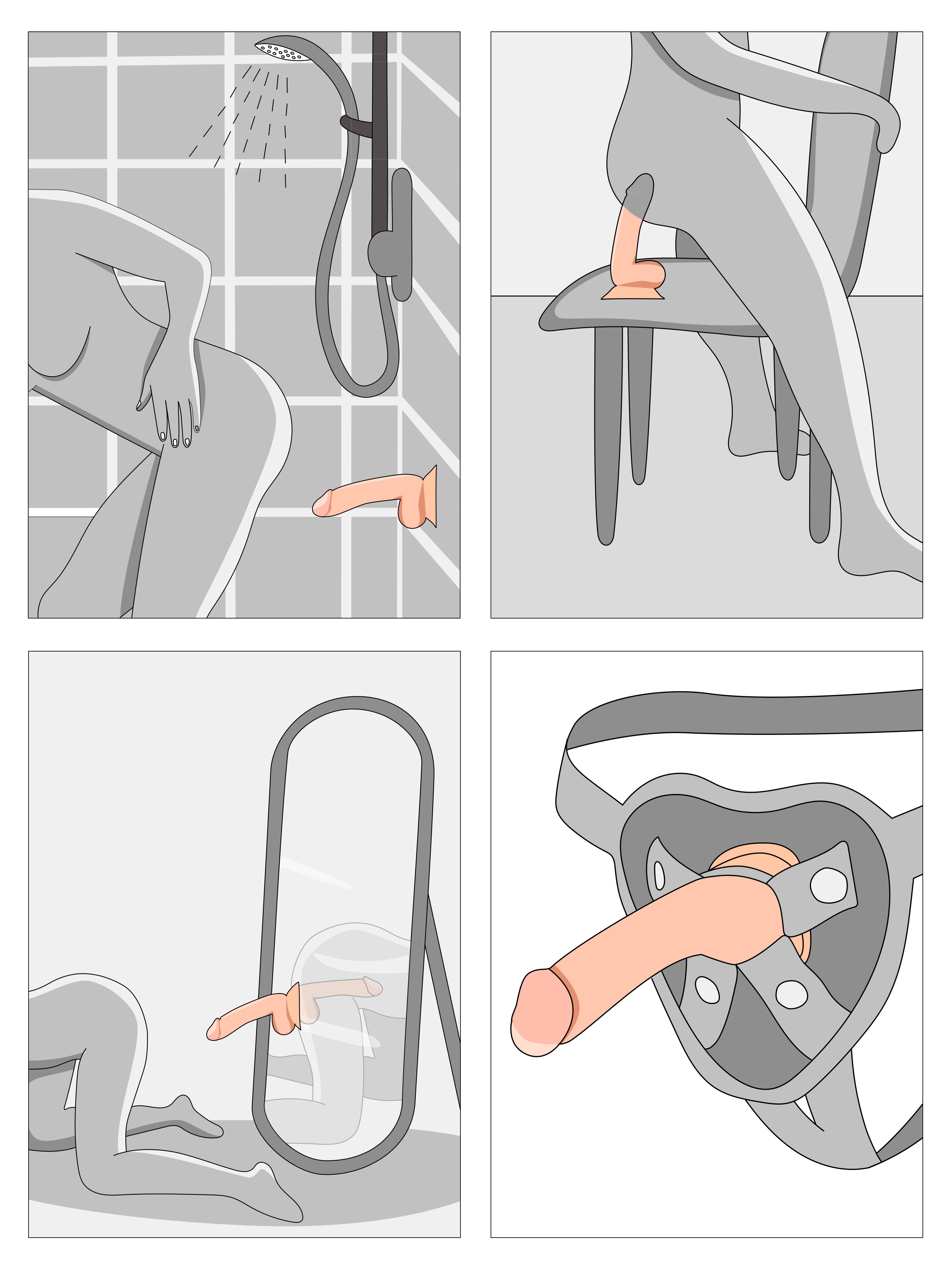 Lifelike Lover Classic Realistic Dildo 6 Inch, Flesh Pink, hi-res