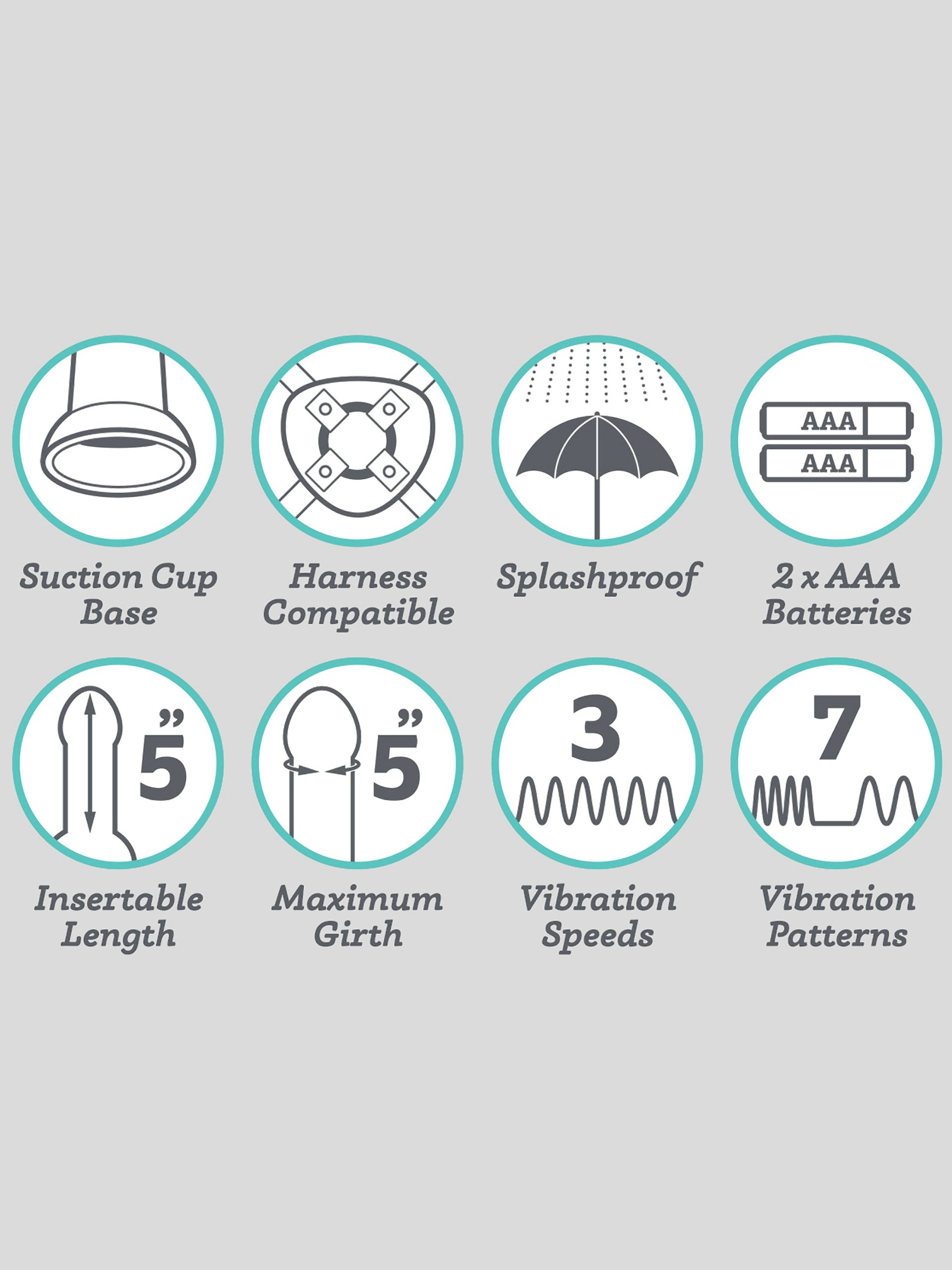 Lifelike Lover Classic Realistic Dildo Vibrator 6 Inch, Flesh Pink, hi-res