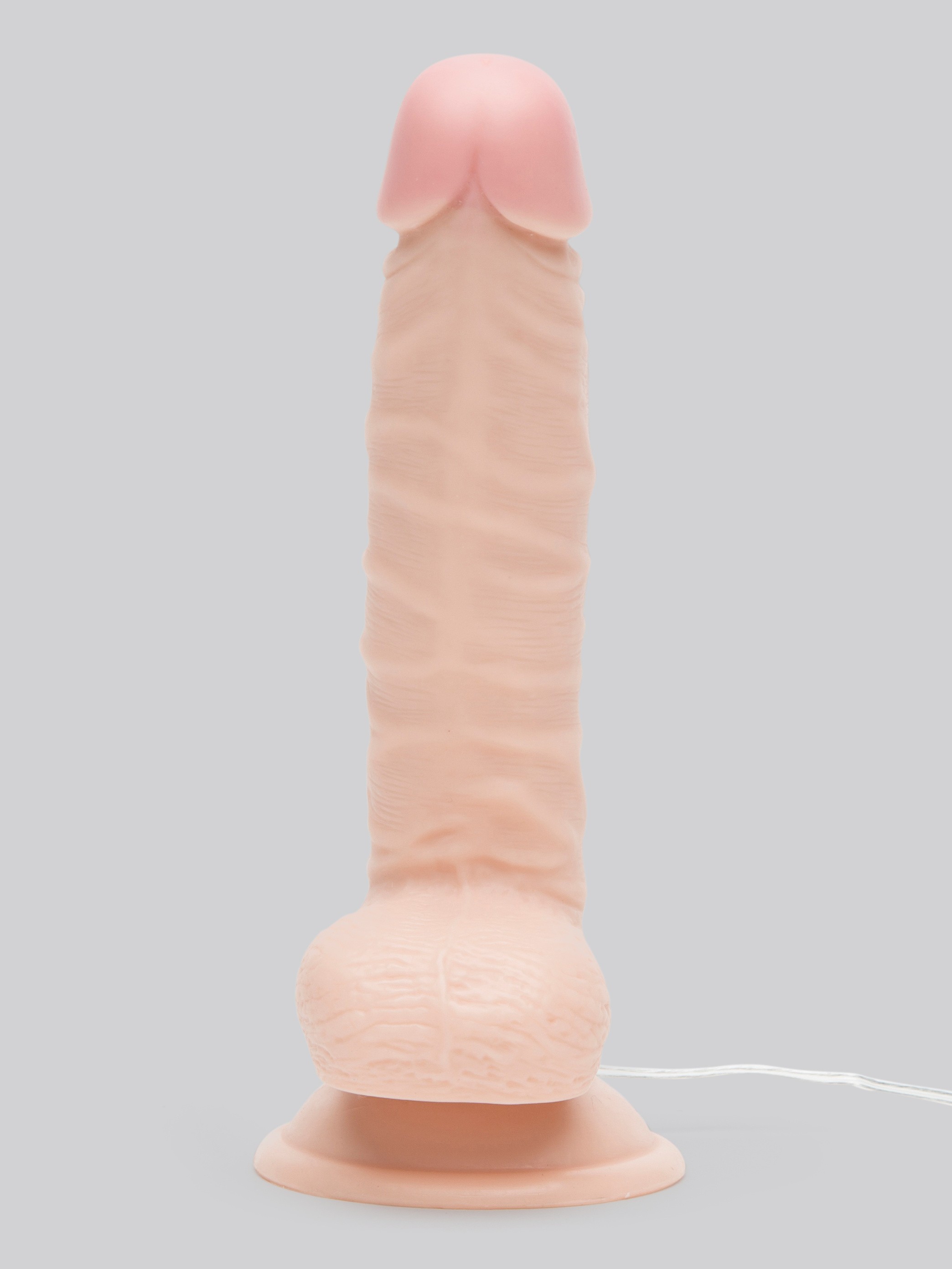 Lifelike Lover Classic Realistic Dildo Vibrator 8 Inch, Flesh Pink, hi-res