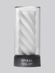 TENGA 3D Spiral Textured Male Masturbator, White, hi-res