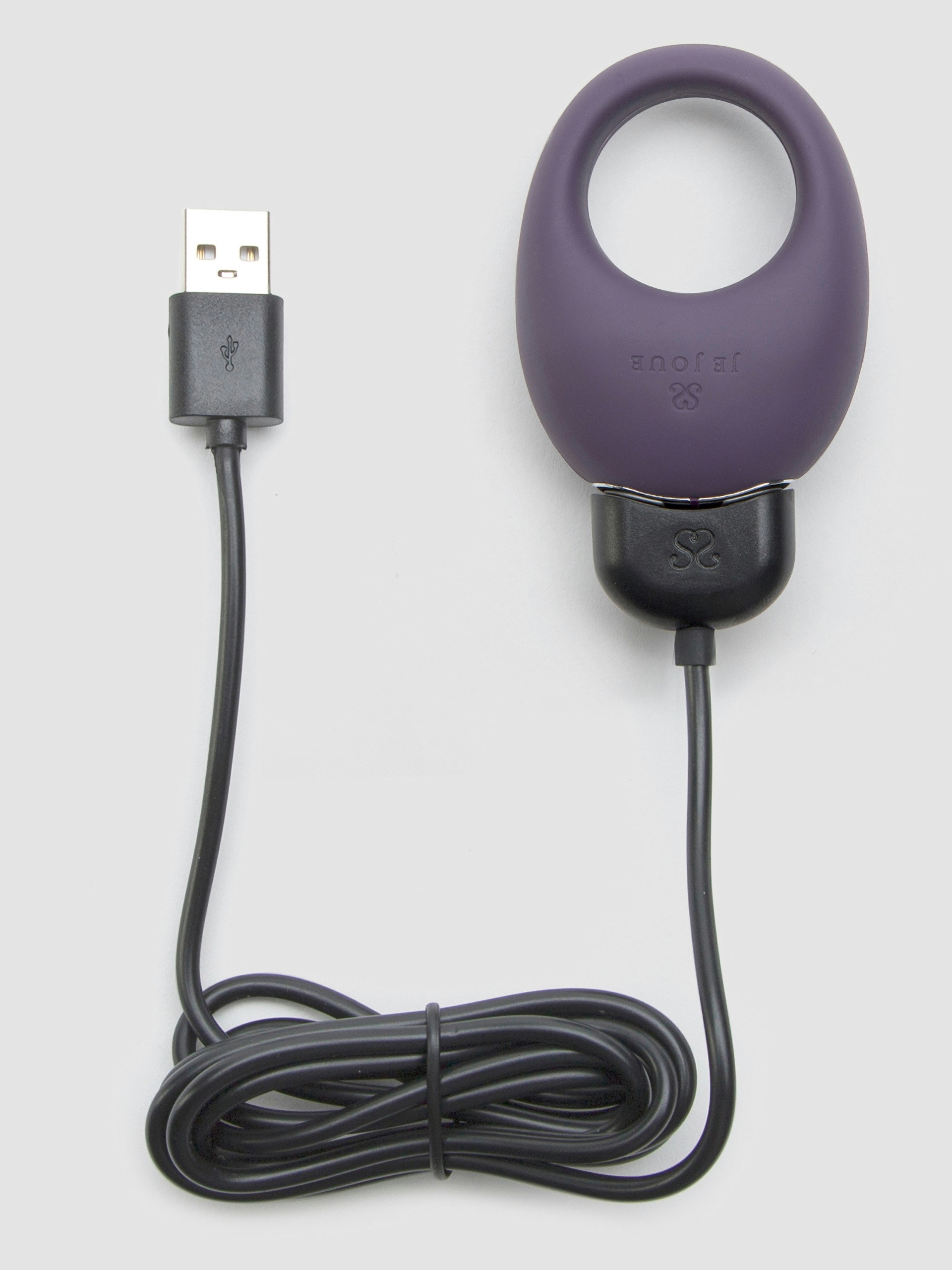 Je Joue Mio Luxury Rechargeable Vibrating Cock Ring, Purple, hi-res