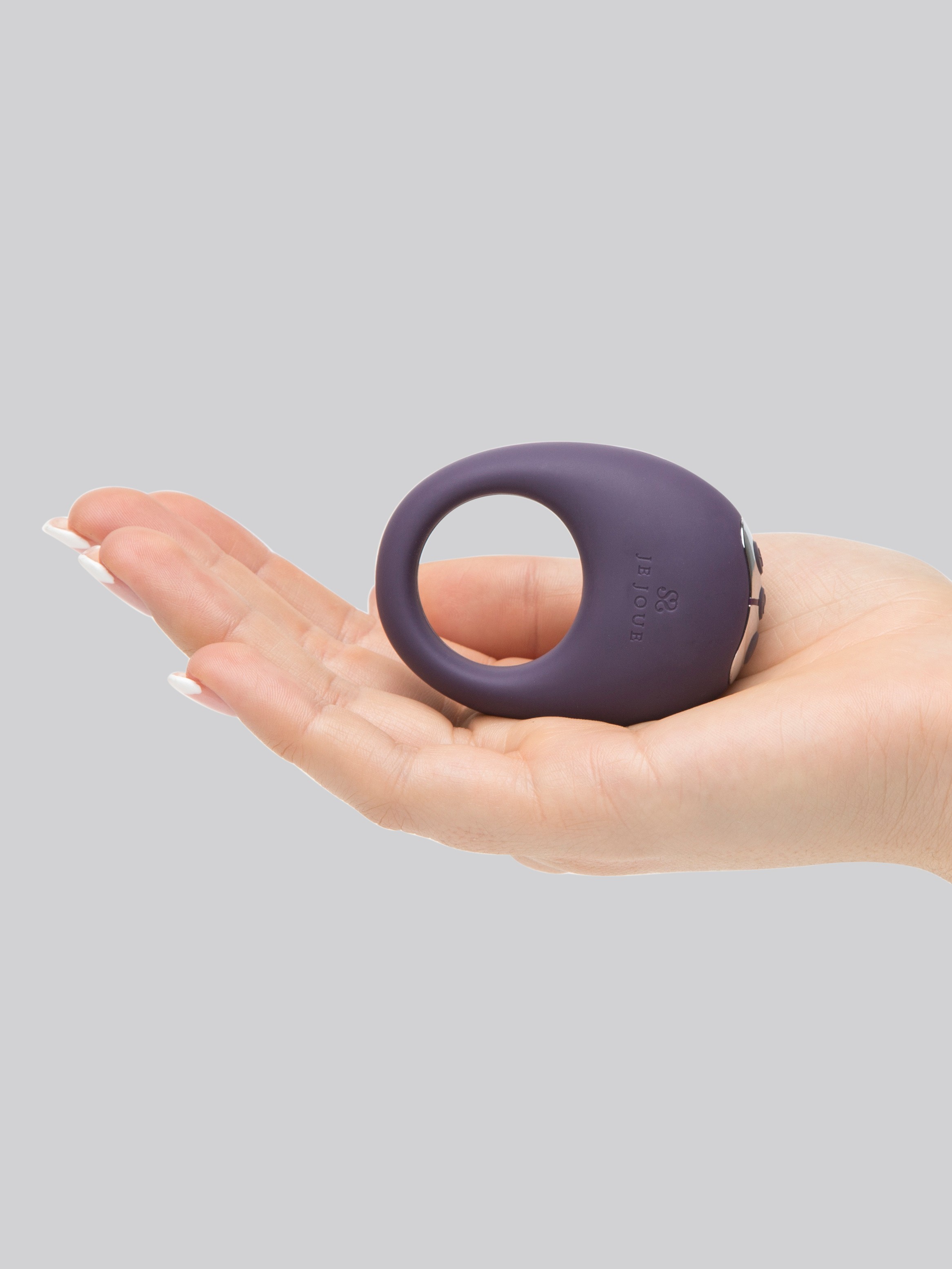Je Joue Mio Luxury Rechargeable Vibrating Cock Ring, Purple, hi-res