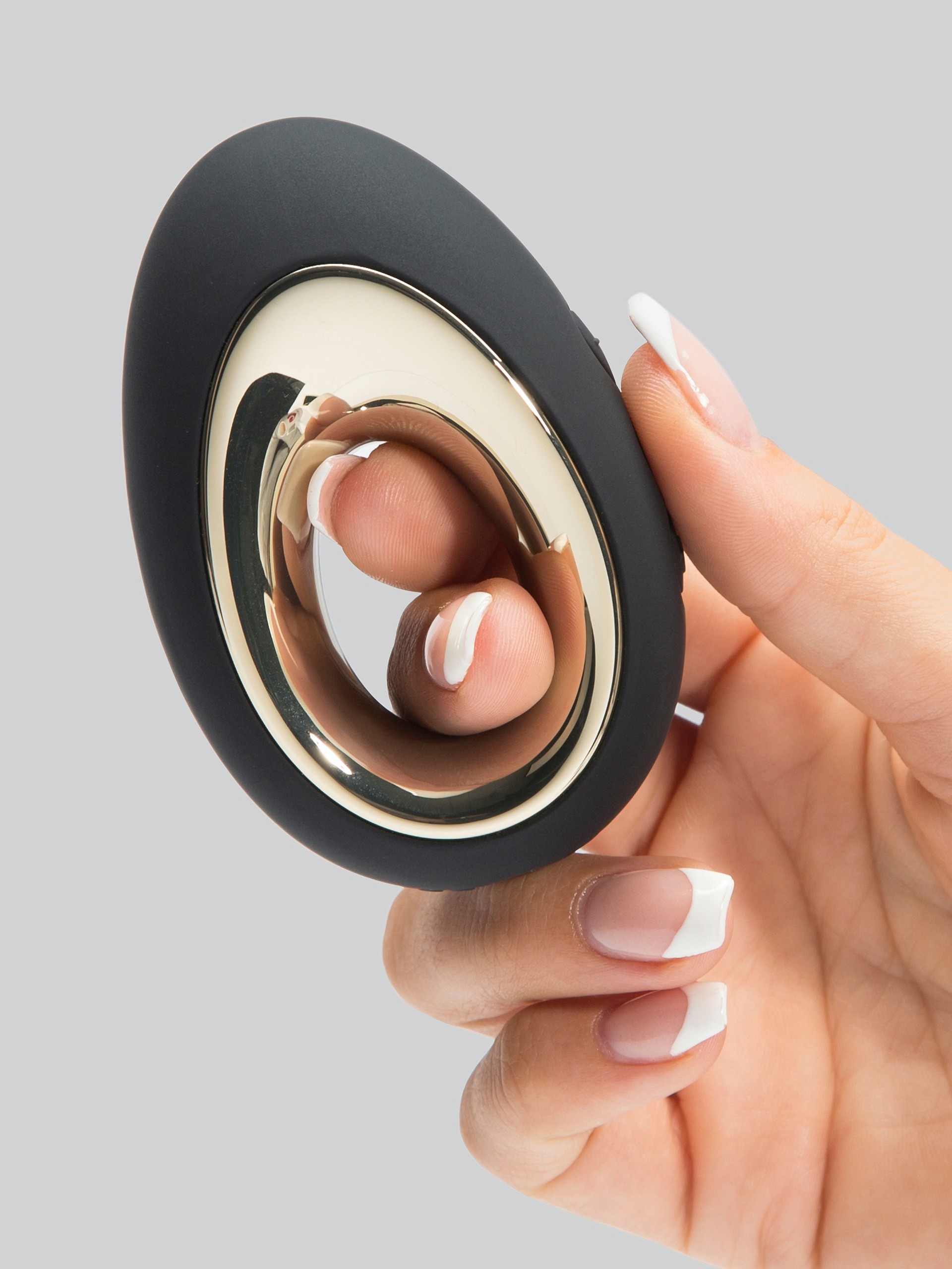 Lelo Insignia Alia Luxury Rechargeable Clitoral Vibrator, Black, hi-res