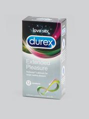 Durex Extended Pleasure Latex Condoms (12 Pack), , hi-res
