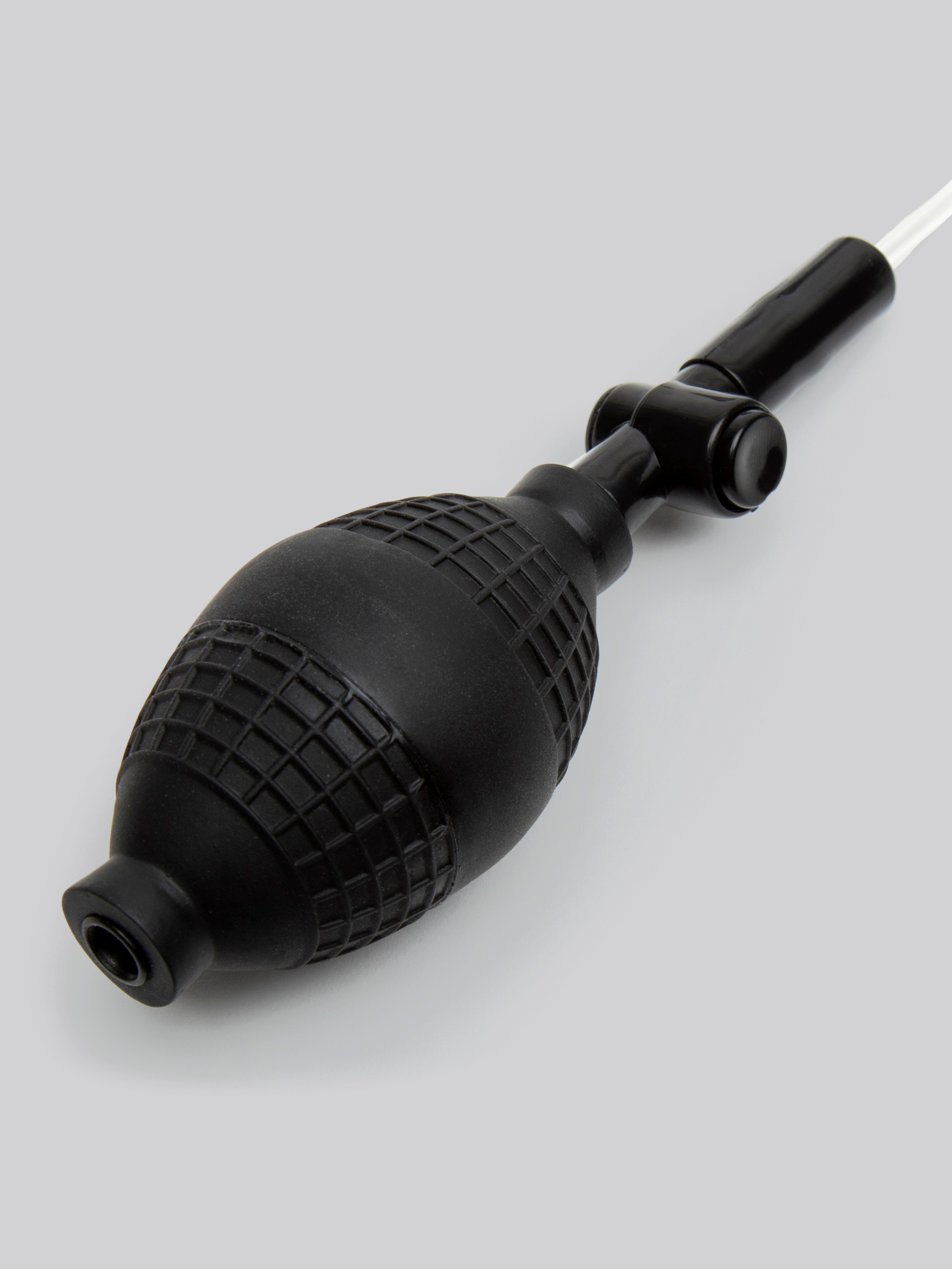 Inflatable Vibrating Anal Beads 6 Inch, Black, hi-res