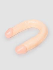 Jelly Double-Ended Dildo 18 Inch, Flesh Pink, hi-res