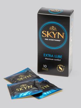 Préservatifs sans latex extra lubrifiés SKYN (boîte de 10), Mates