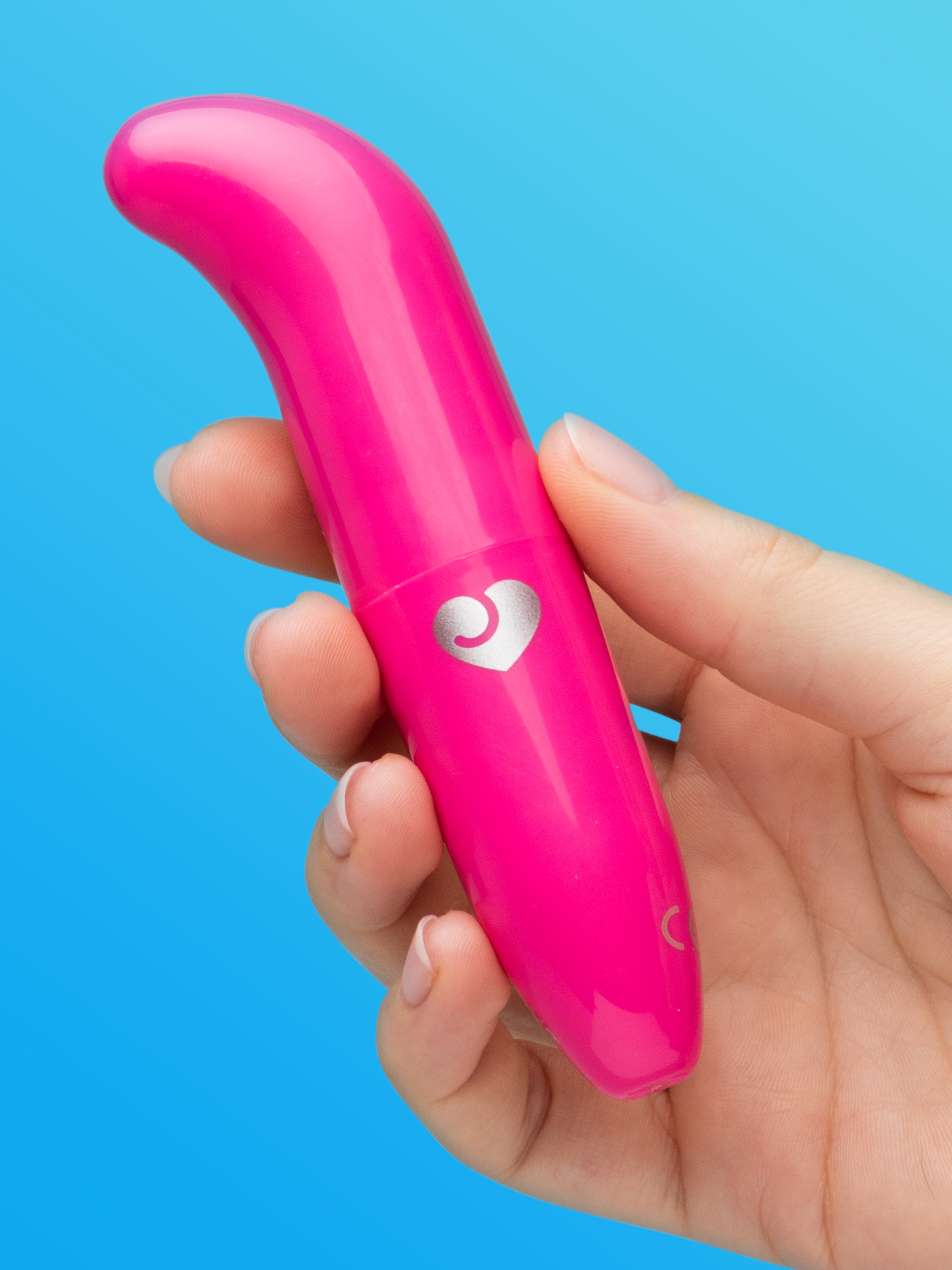 BASICS Powerful Mini G-Spot Vibrator, Pink, hi-res