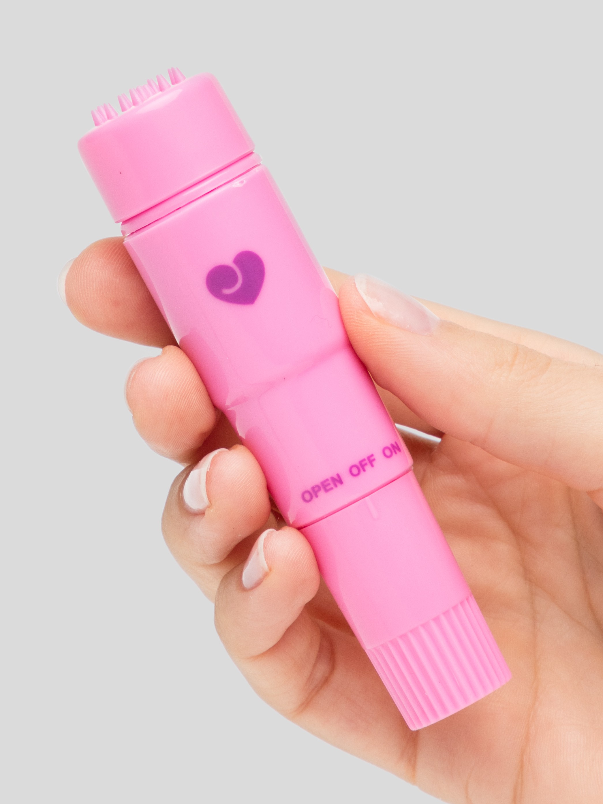 BASICS Powerful Pocket Clitoral Vibrator, Pink, hi-res