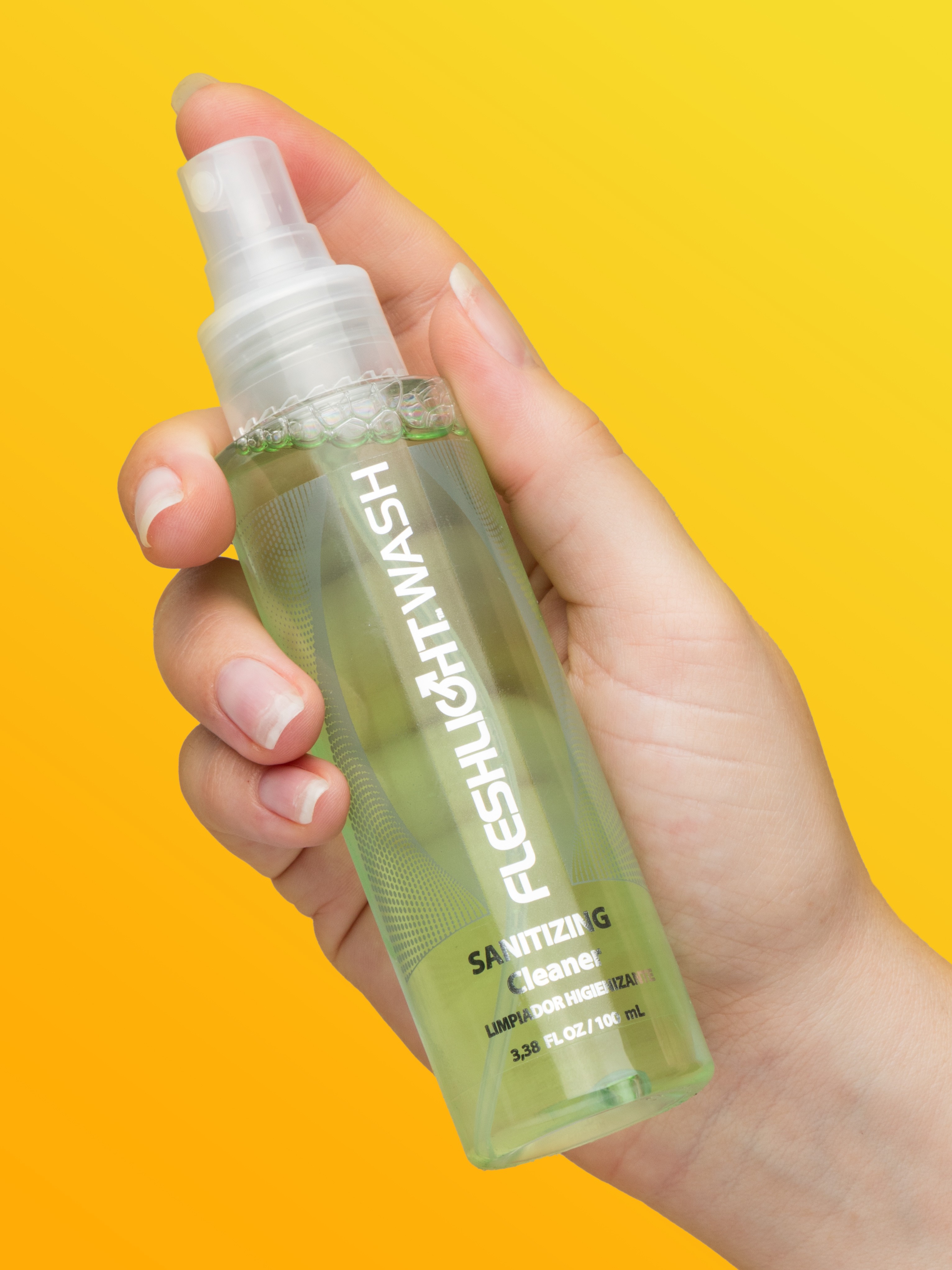 Fleshlight Fleshwash Antibacterial Sex Toy Cleaner 3.4 fl. oz, , hi-res