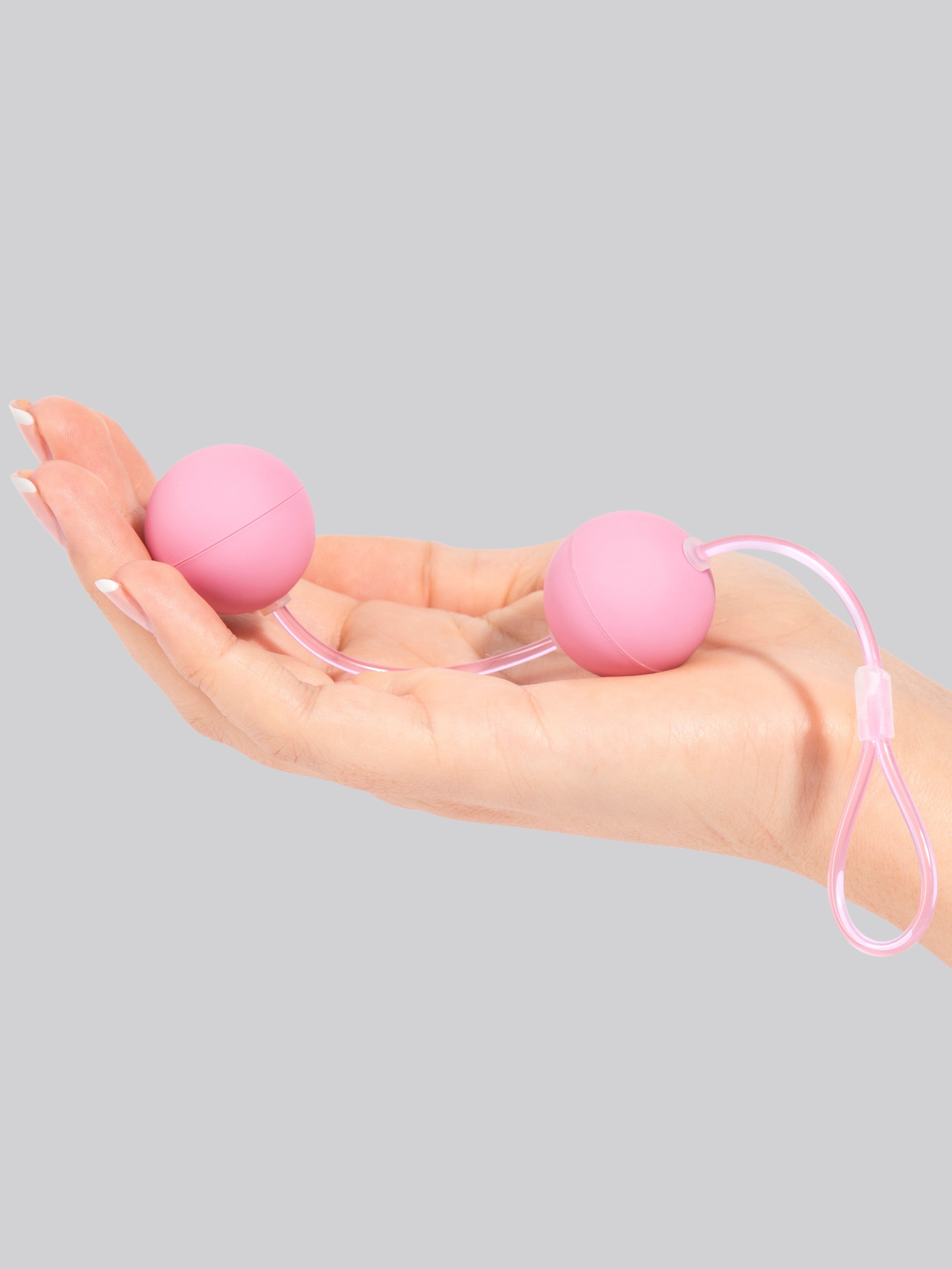 First Time Love Balls Duo Lover Kegel Balls 45g, Pink, hi-res
