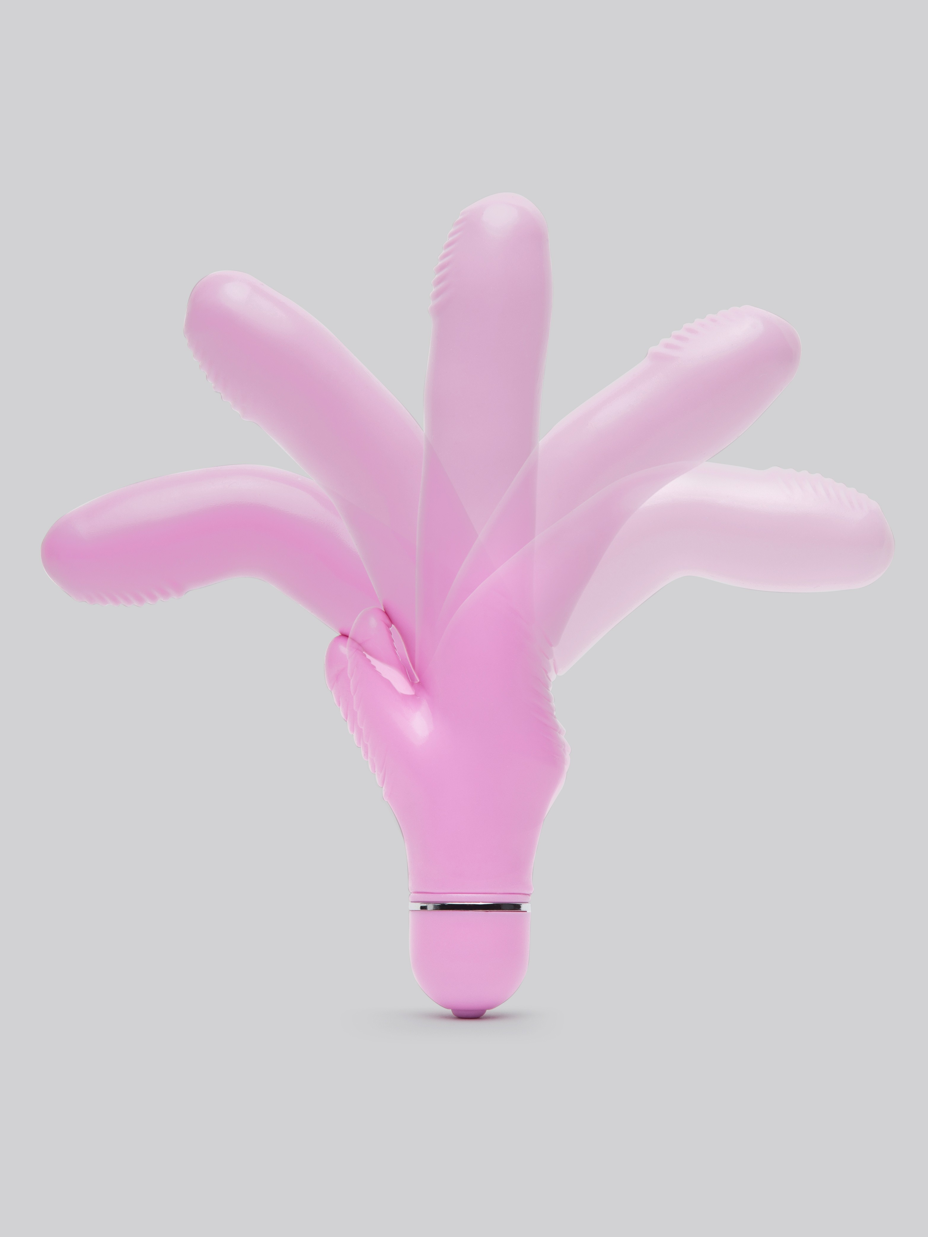 First Time Flexi Rocker Rabbit Vibrator, Pink, hi-res