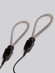 ElectraStim Uni-Polar Metallic Adjustable Cock Loops, Silver, hi-res
