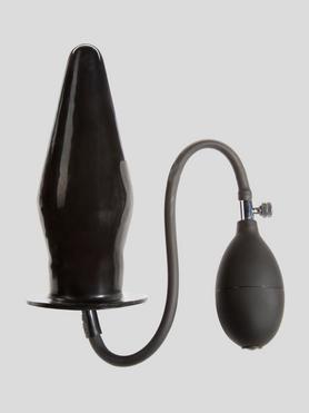 Plug anal géant gonflable latex, Cock Locker