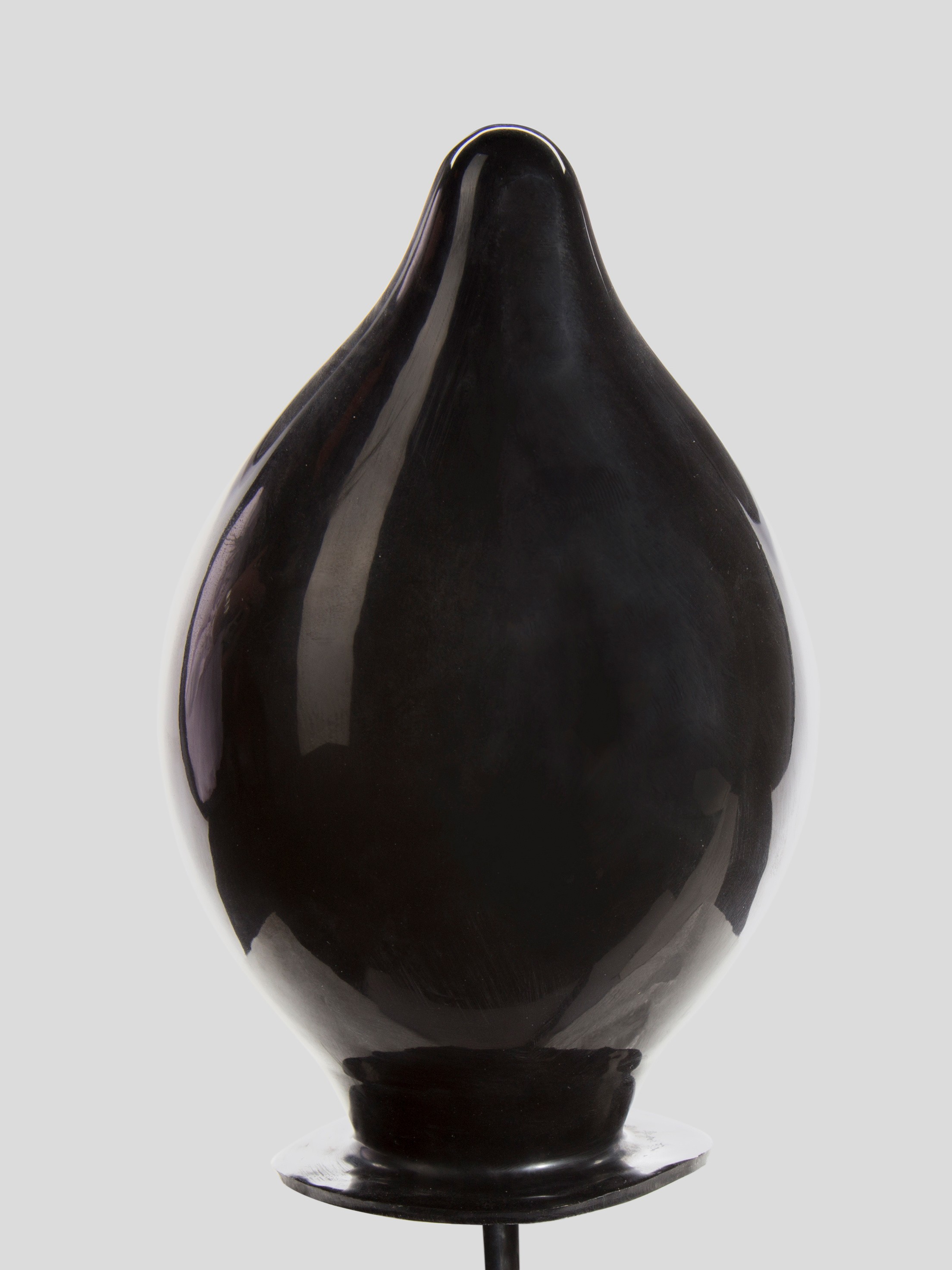 Cock Locker Extra Large Inflatable Butt Plug 8 Inch, Black, hi-res