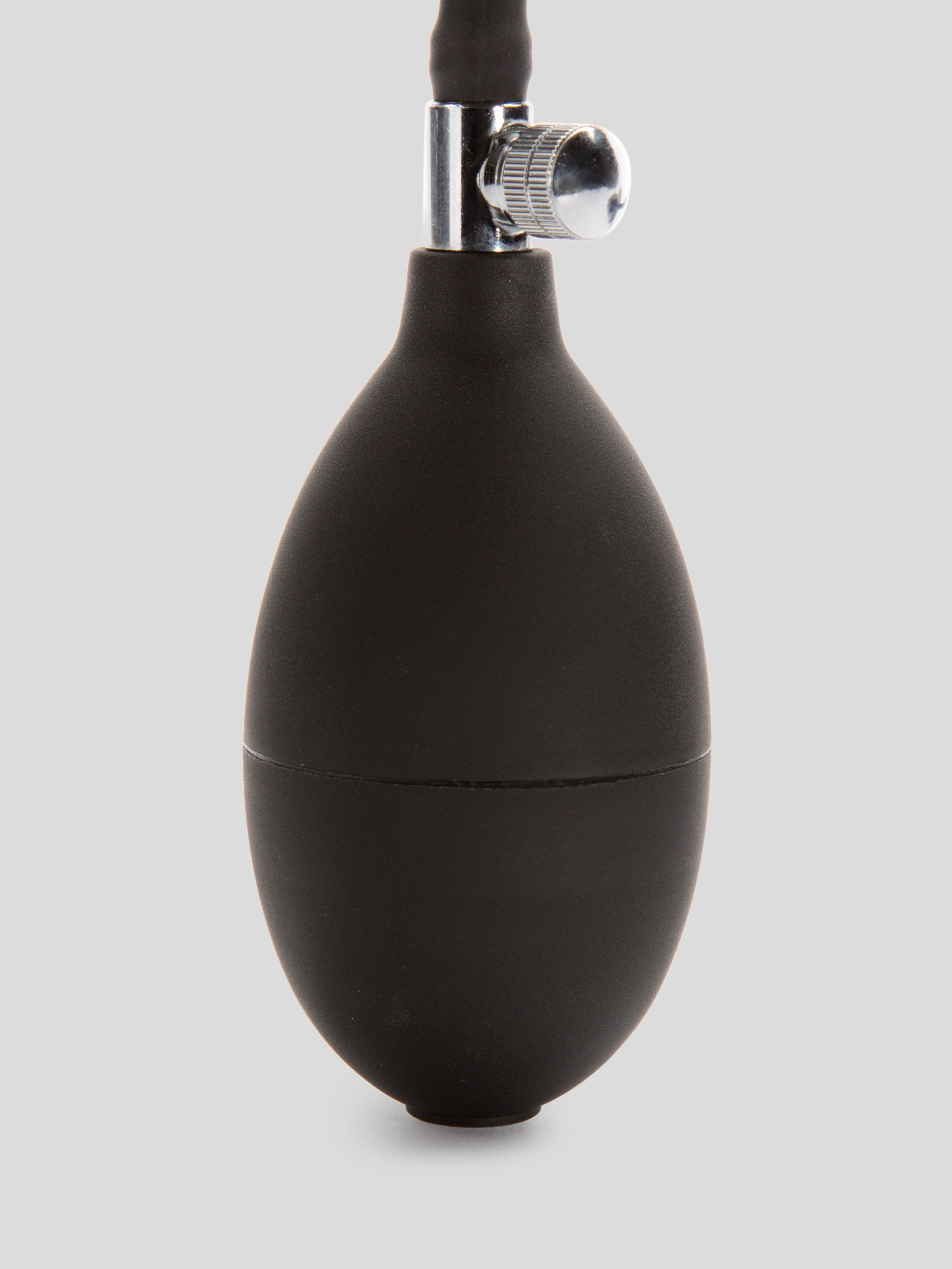 Cock Locker Extra Large Inflatable Butt Plug 8 Inch, Black, hi-res