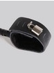 Bondage Boutique Expandable Spreader Bar with Leather Cuffs, Black, hi-res