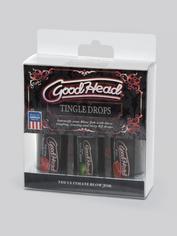 Doc Johnson Good Head Flavored Lube Tingle Drops (3 x 1.0 fl oz Pack), , hi-res