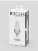 Icicles No 26 Large Glass Butt Plug, Clear, hi-res