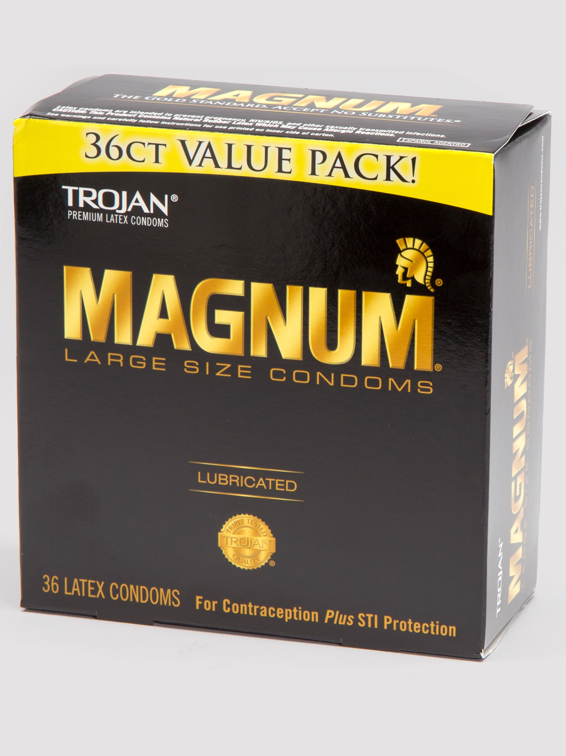 Trojan Magnum Large Latex Condoms (36 Count), , hi-res