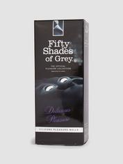 Bolas Ben Wa de Silicona Delicious Pleasure de Cincuenta Sombras de Grey 64g, Gris, hi-res