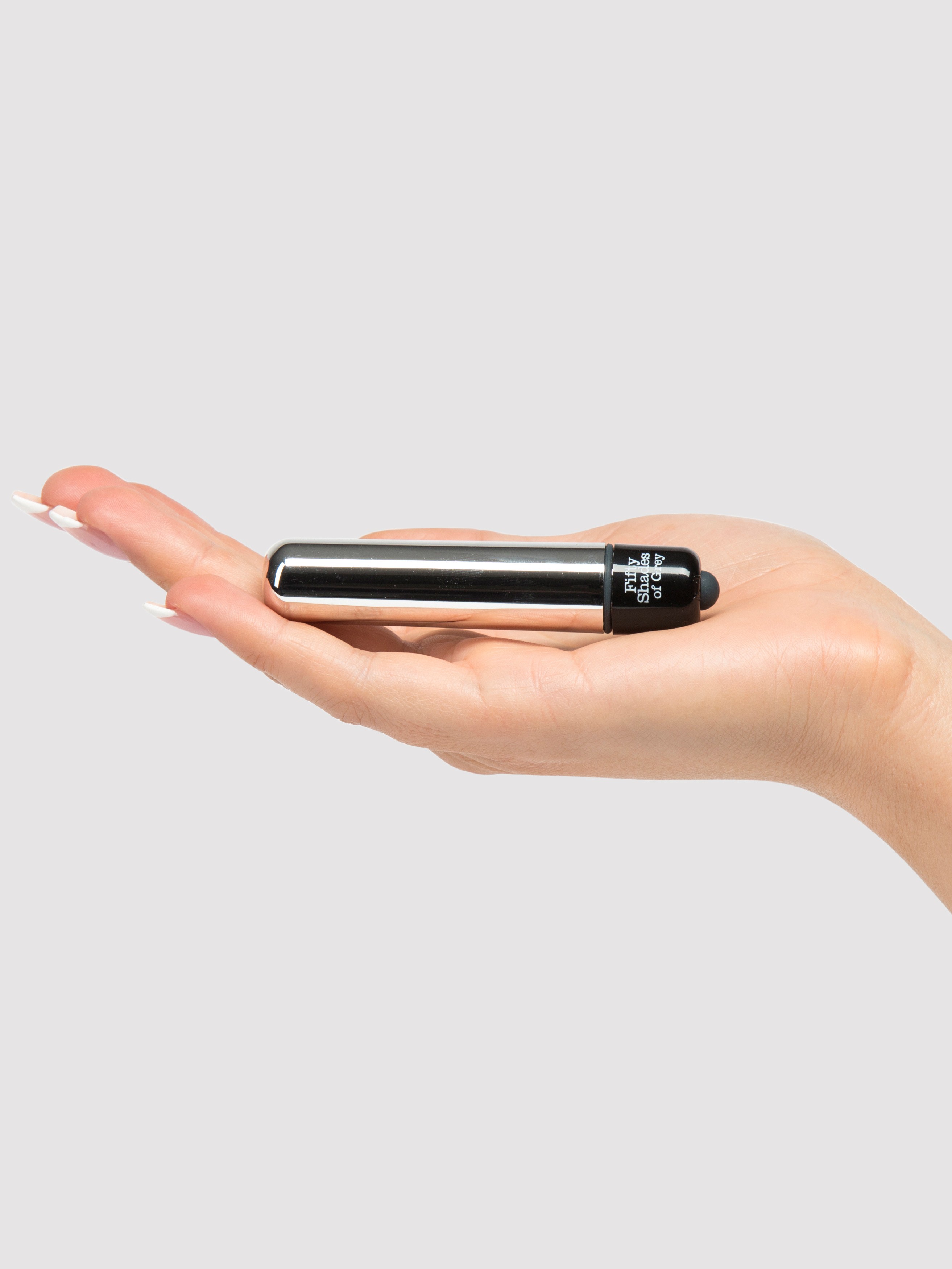 Fifty Shades of Grey We Aim to Please Bullet Vibrator, Silver, hi-res