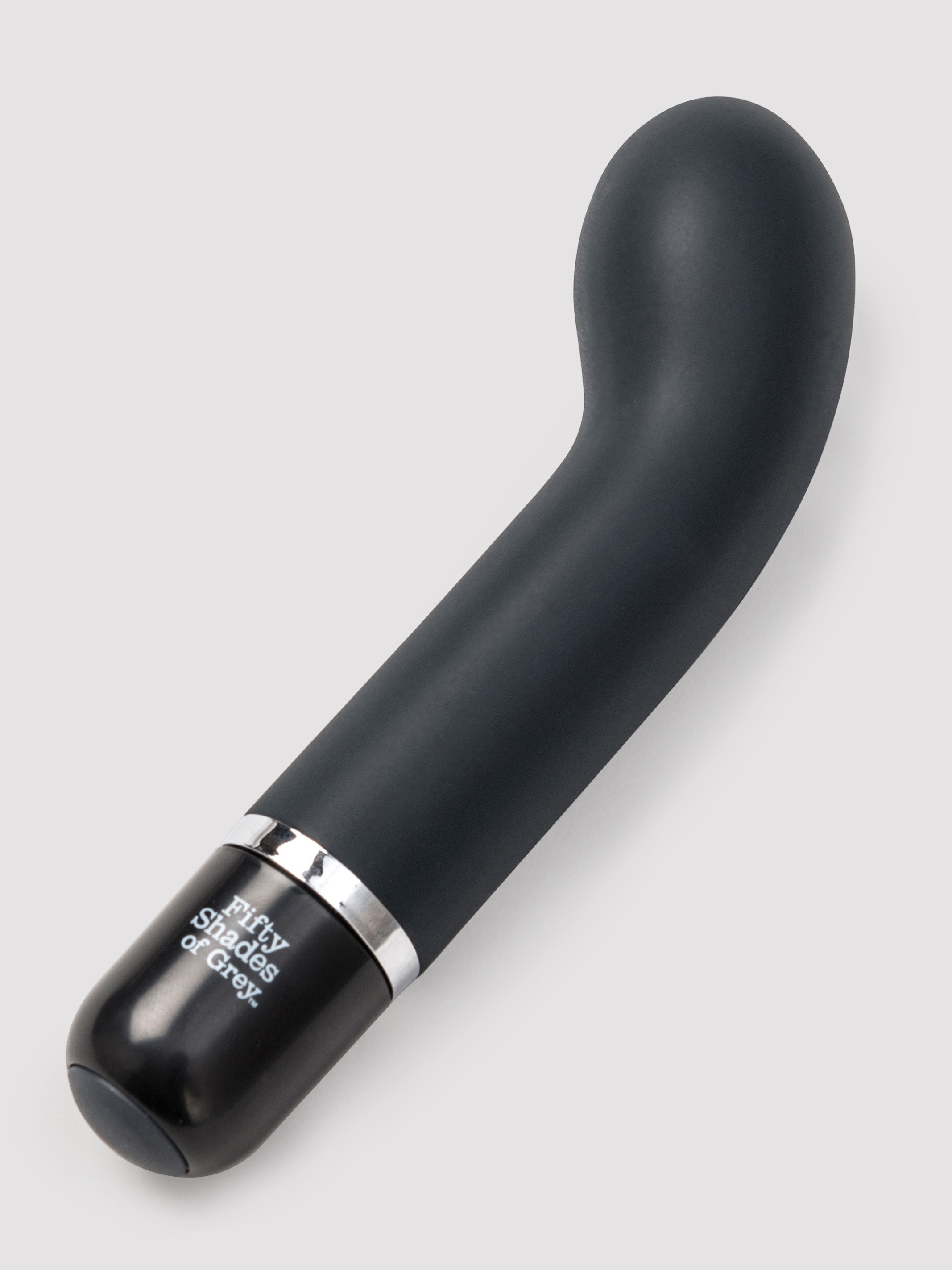 Fifty Shades of Grey Insatiable Desire Mini Silicone G-Spot Vibrator, Grey, hi-res