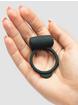 Fifty Shades of Grey Yours and Mine Vibrating Silicone Love Ring, Grey, hi-res