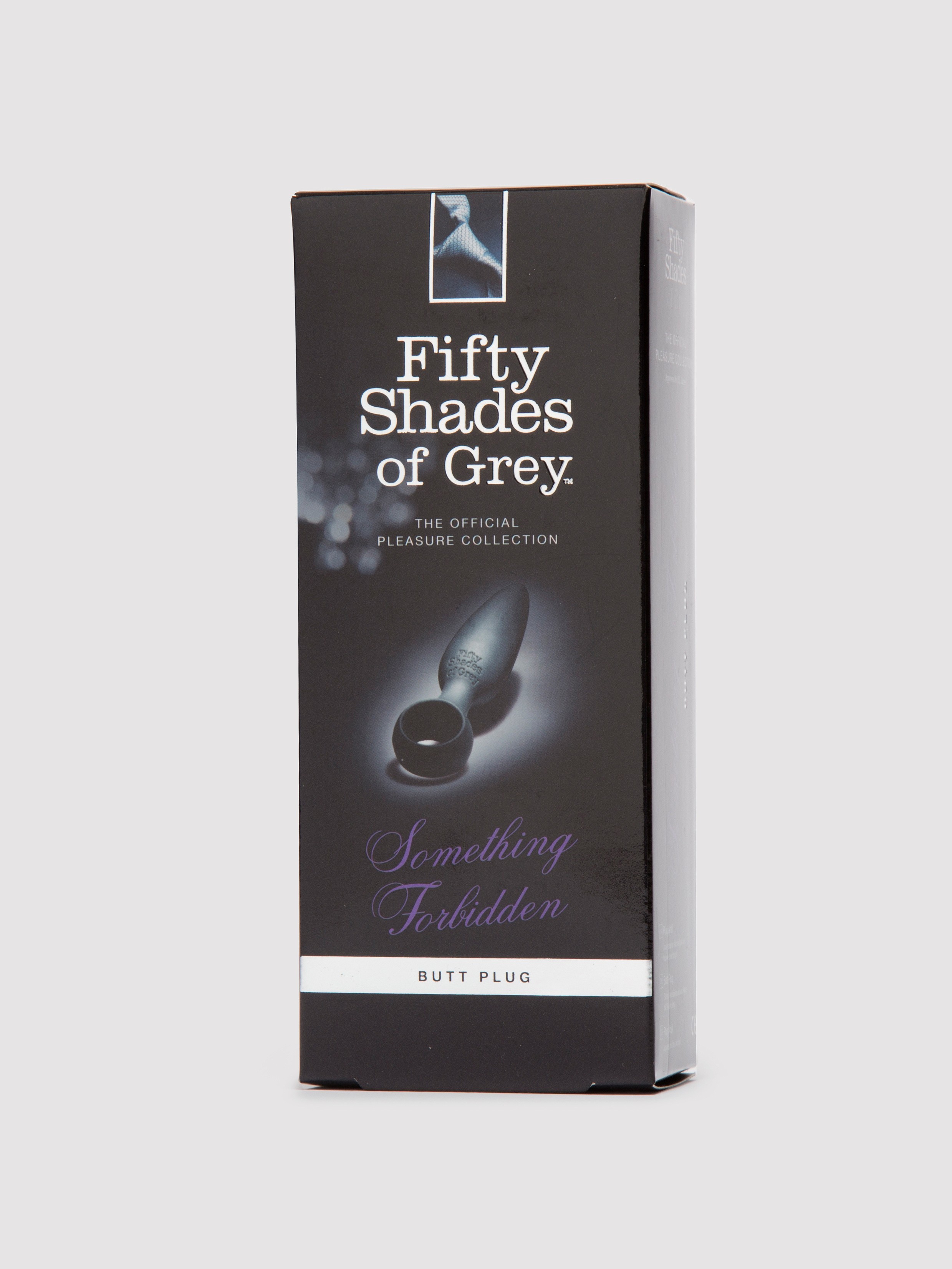 Fifty Shades of Grey Something Forbidden Silicone Butt Plug, Grey, hi-res