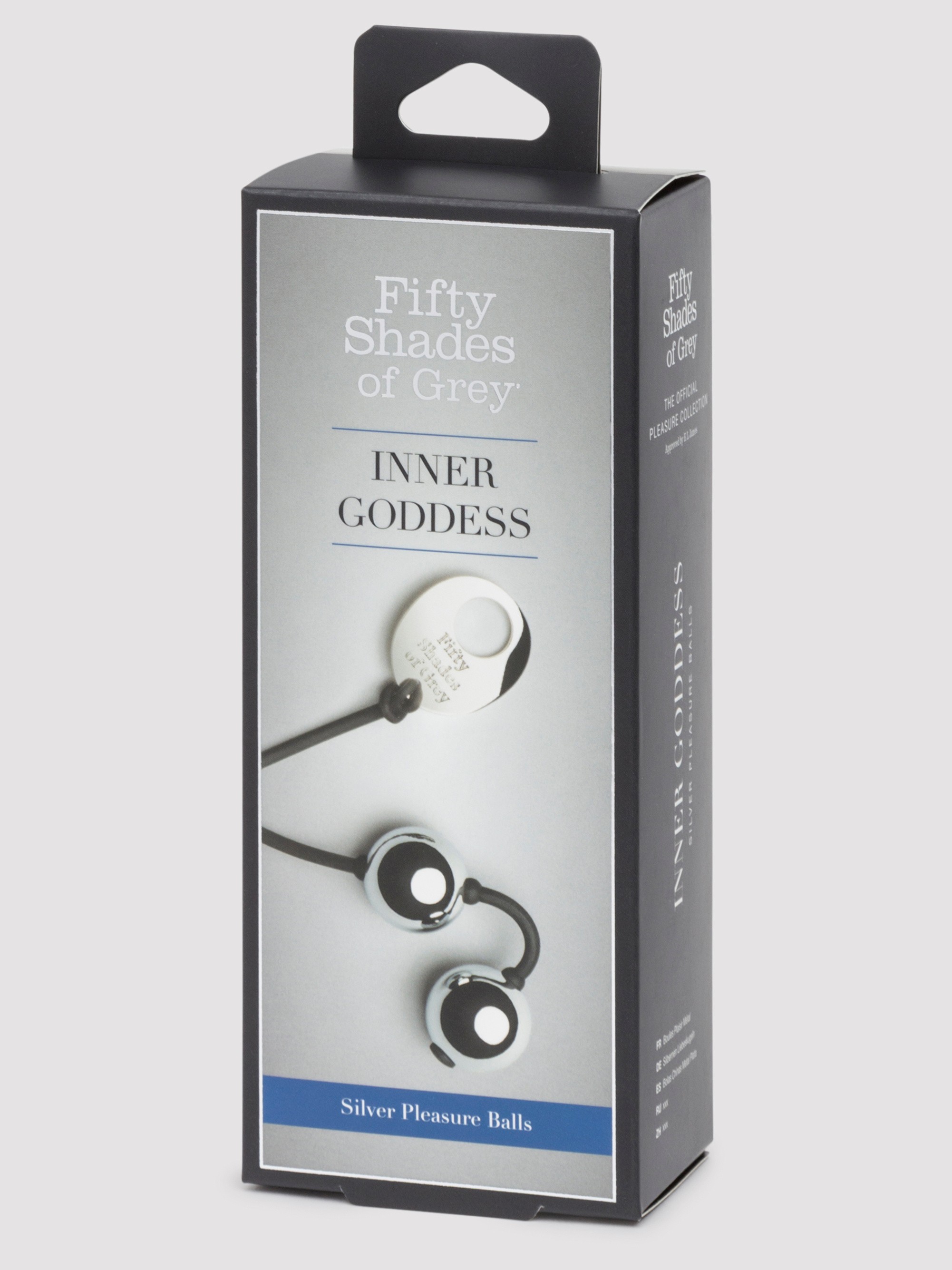 Fifty Shades of Grey Inner Goddess Silver Pleasure Balls 221g, Silver, hi-res