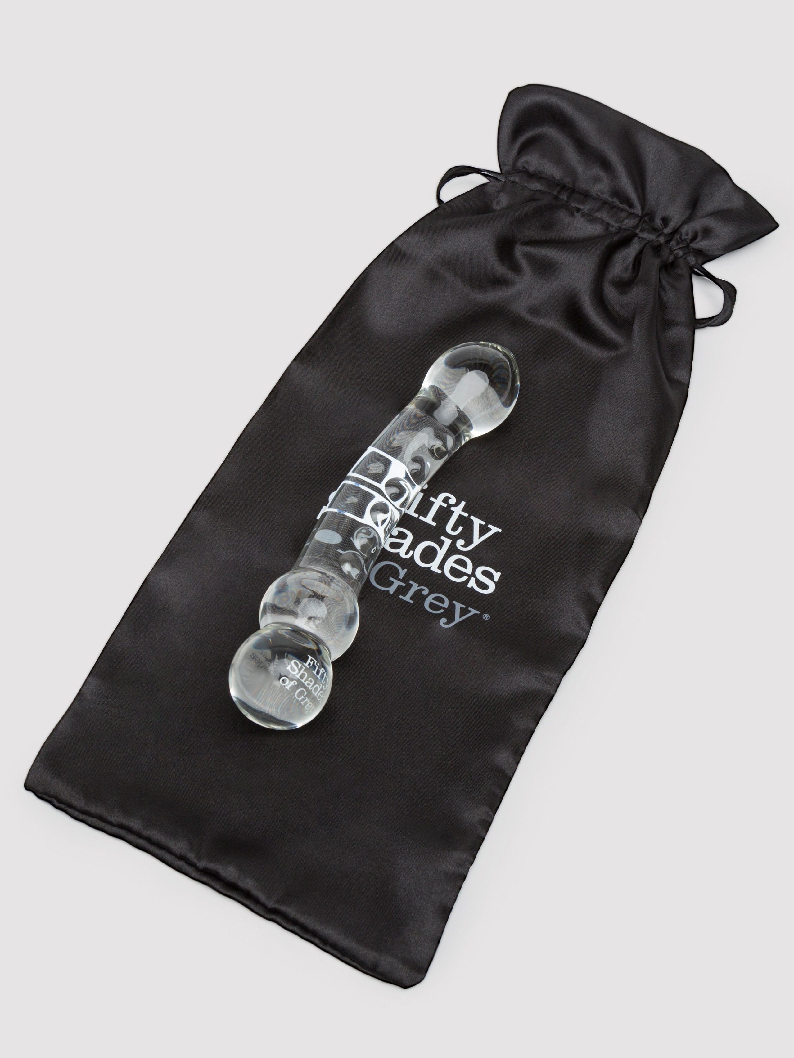 Fifty Shades of Grey Drive Me Crazy Glass Massage Wand, Clear, hi-res