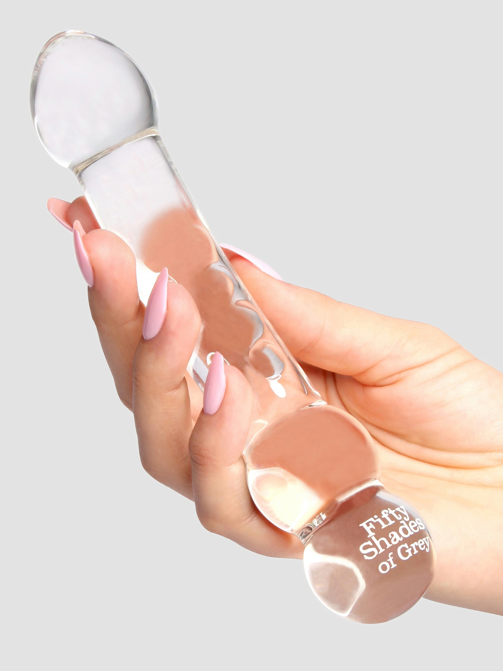 Fifty Shades of Grey Drive Me Crazy Glass Massage Wand, Clear, hi-res