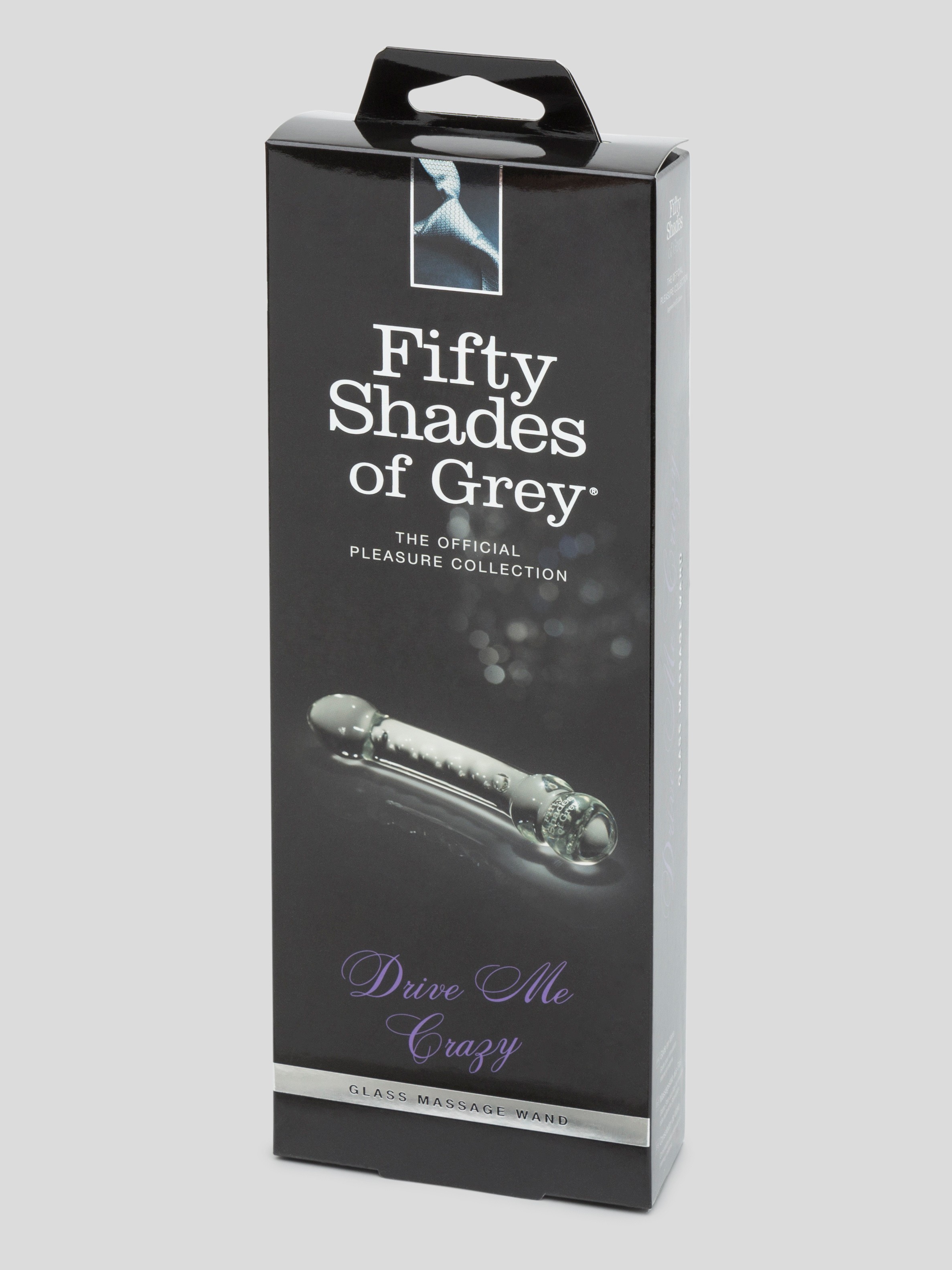 Fifty Shades of Grey Drive Me Crazy Glass Massage Wand, Clear, hi-res
