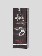 Fifty Shades of Grey You. Are. Mine. Metal Handcuffs, Silver, hi-res