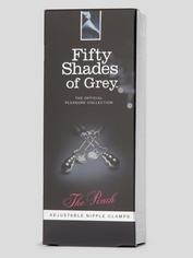 Pinces à seins réglables - The Pinch - Fifty Shades of Grey, Argenté, hi-res