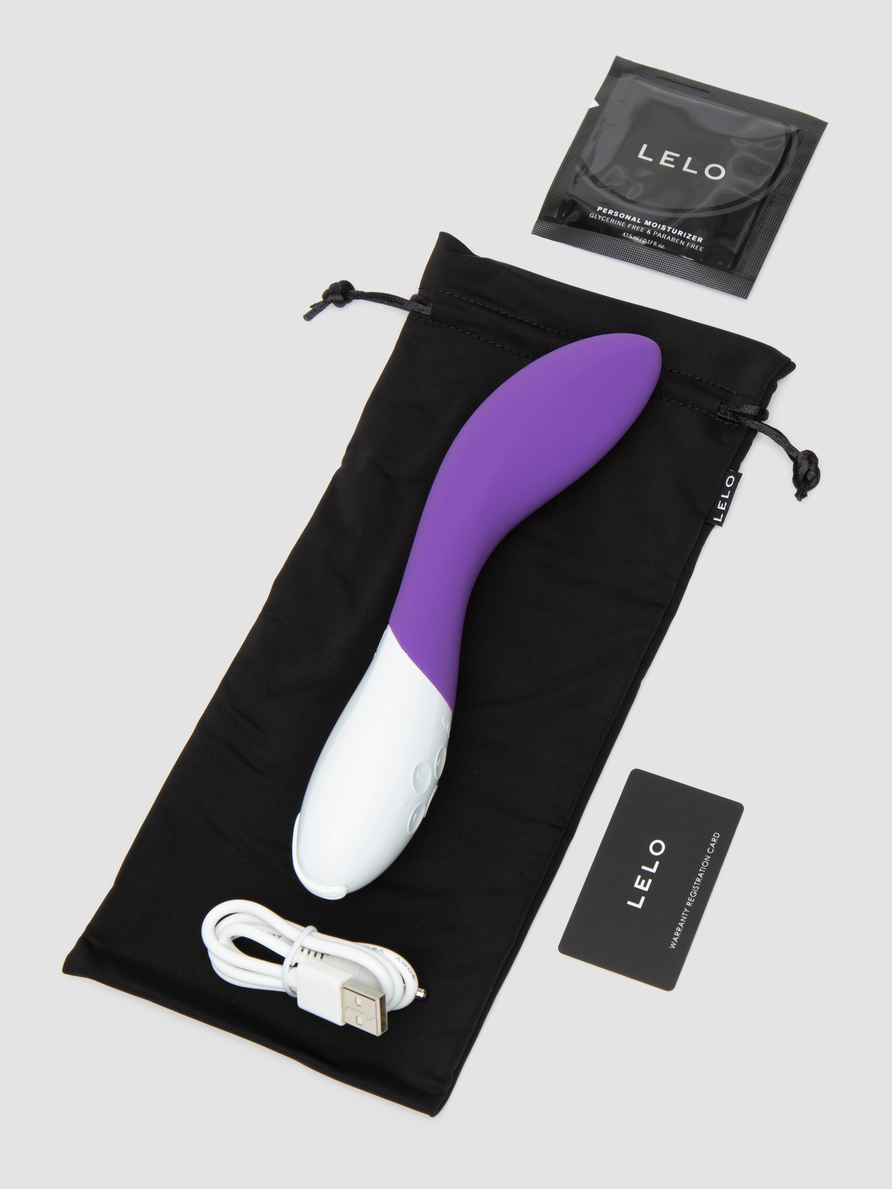 Lelo Mona 2 Luxury Rechargeable G-Spot Vibrator, Purple, hi-res
