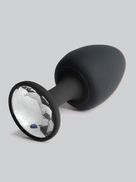Marc Dorcel Geisha Ball Medium Clear Crystal Butt Plug 3 Inch, Clear, hi-res