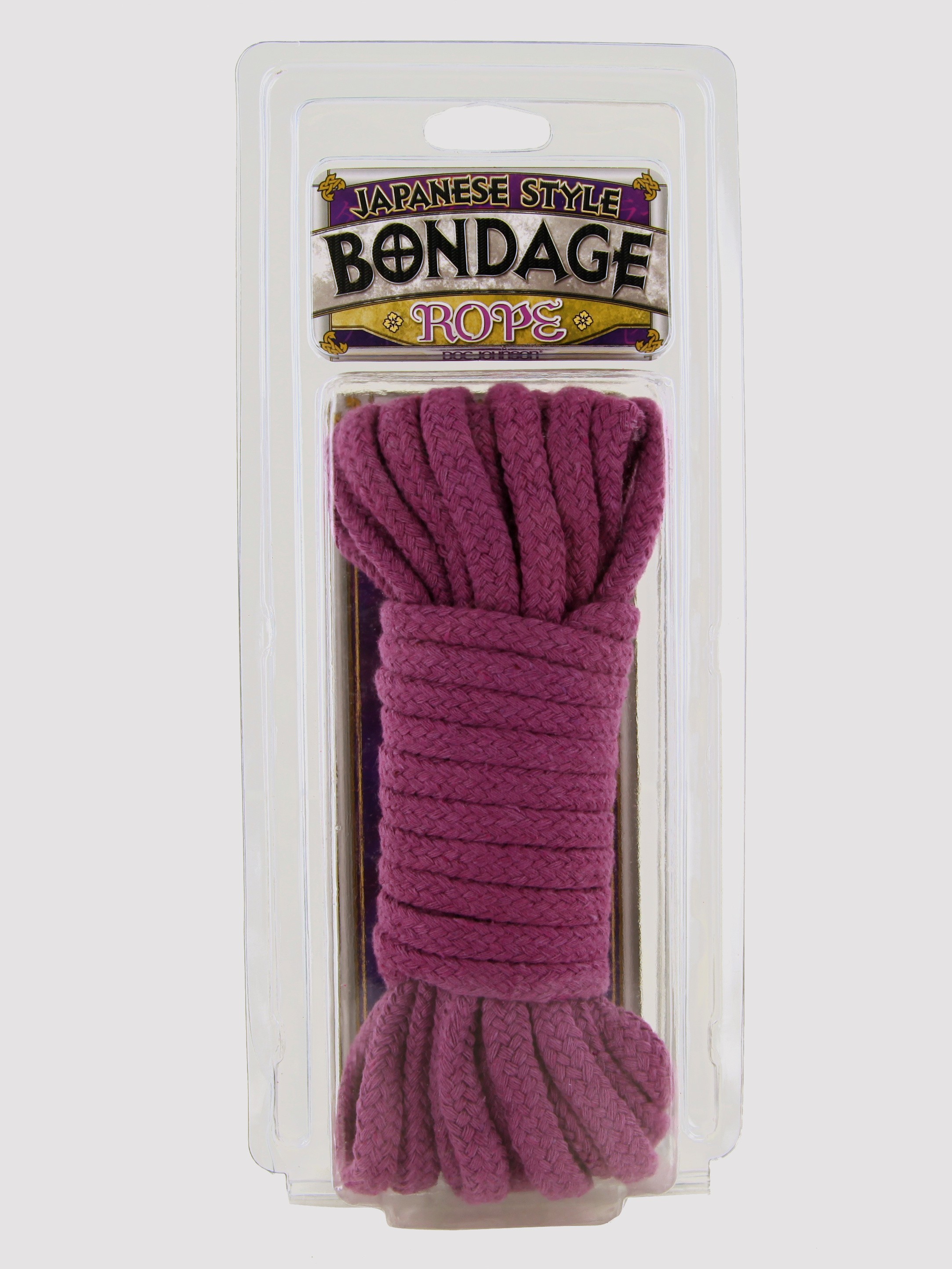 Doc Johnson Japanese-Style Bondage Rope 10 Meter, Purple, hi-res
