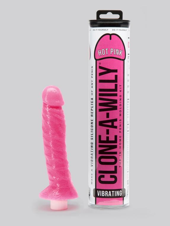 Kit de moulage pénis vibrant rose, Clone-A-Willy, Rose, hi-res