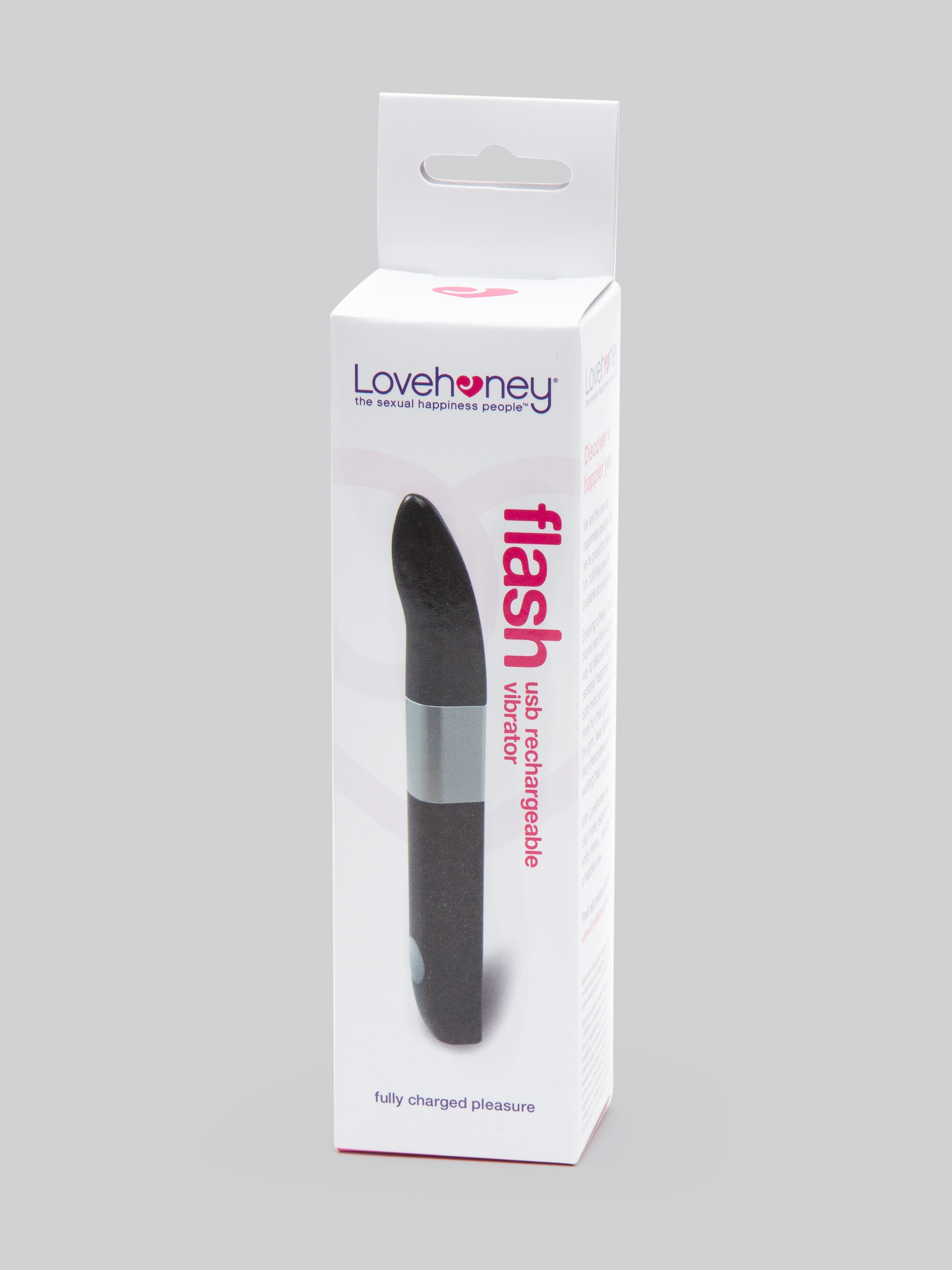 Lovehoney Flash 7 Function Rechargeable Clitoral Vibrator, Black, hi-res