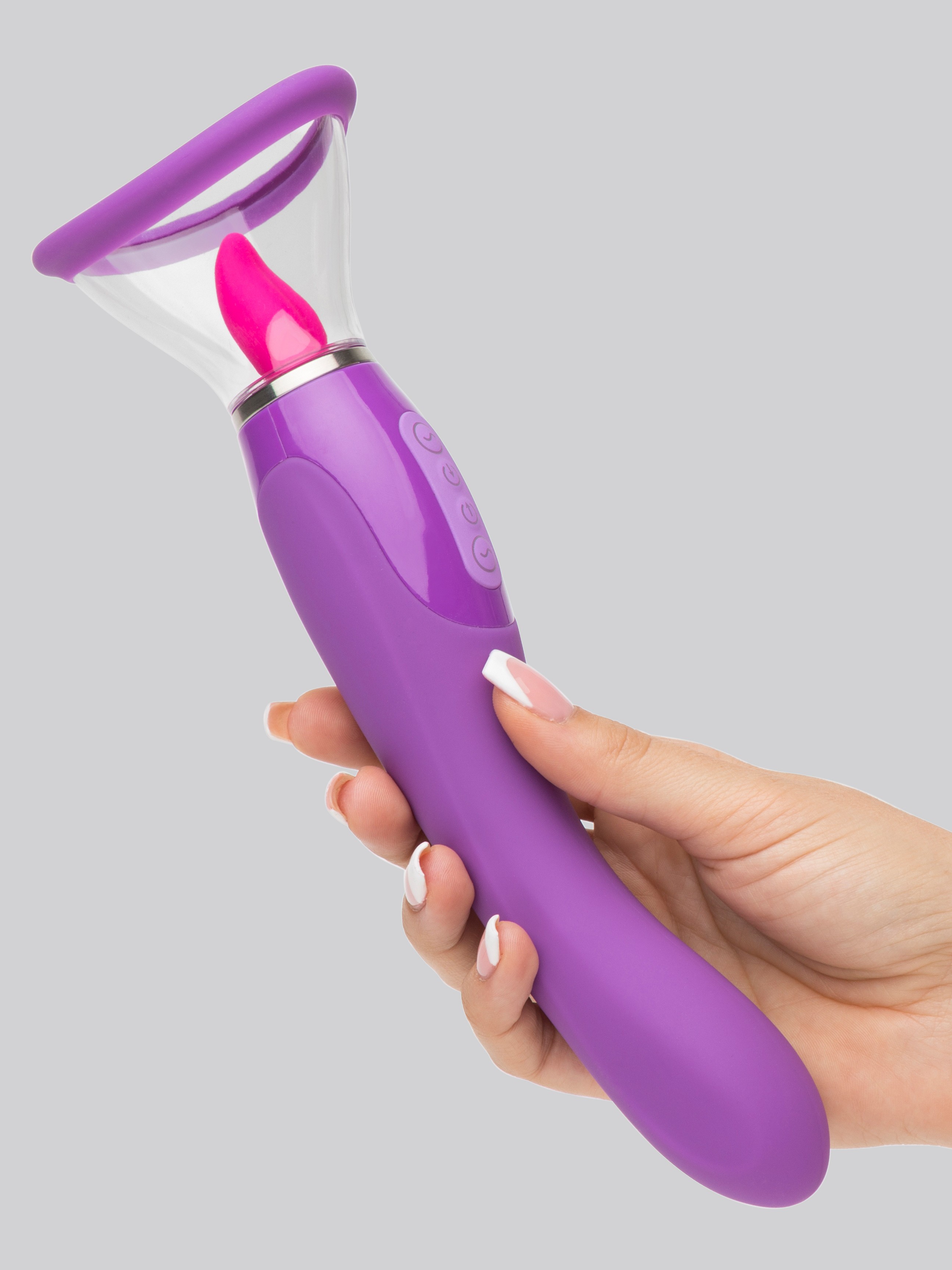 Tantus Neo Classic Silicone Butt Plug, Purple, hi-res