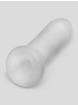 Perfect Fit Fat Boy Ultra Fat 5.5 Inch Penis Sleeve with Ball Loop, Clear, hi-res