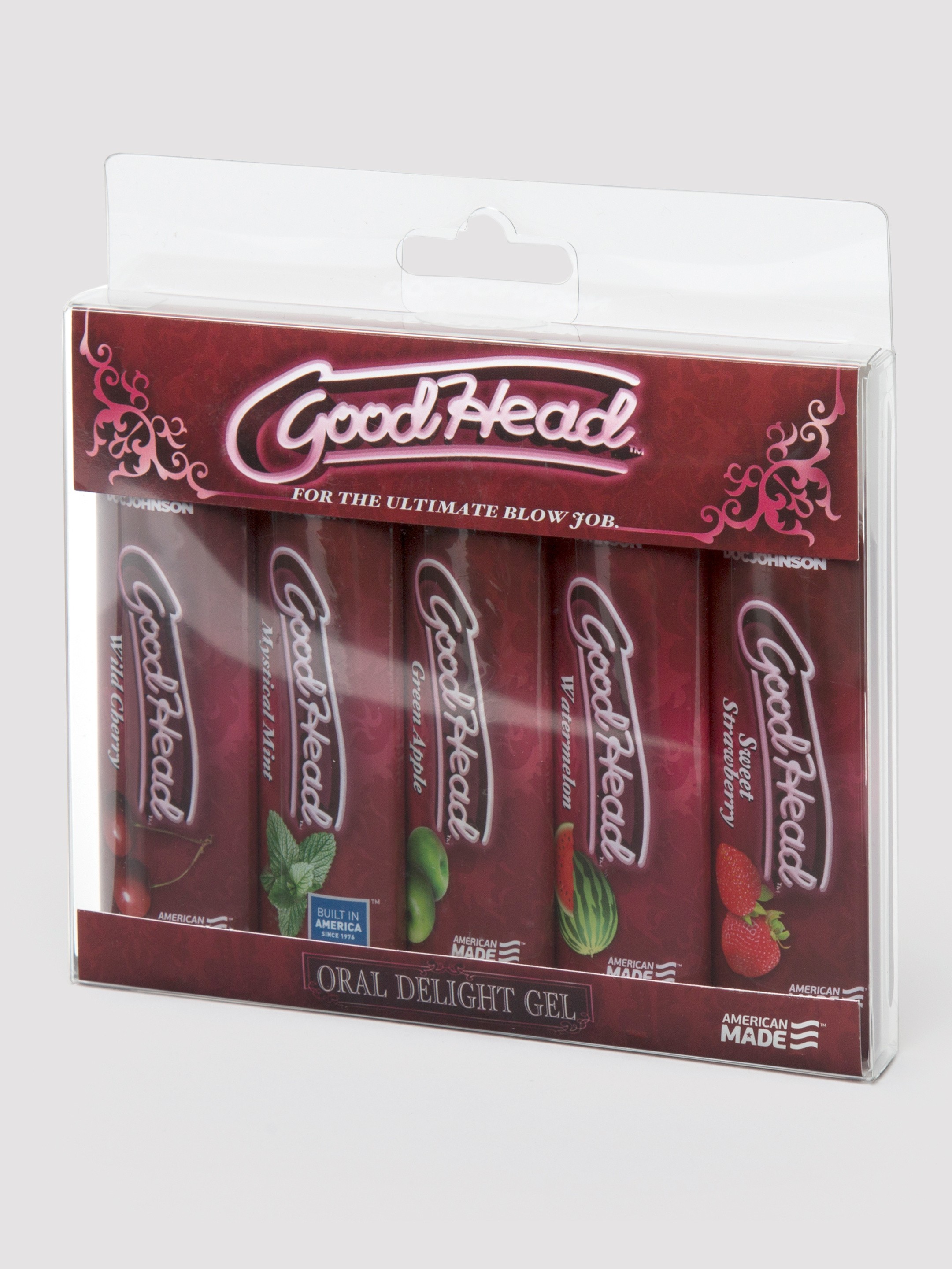 Doc Johnson Good Head Flavoured Lubricant (5 x 28ml Pack), , hi-res