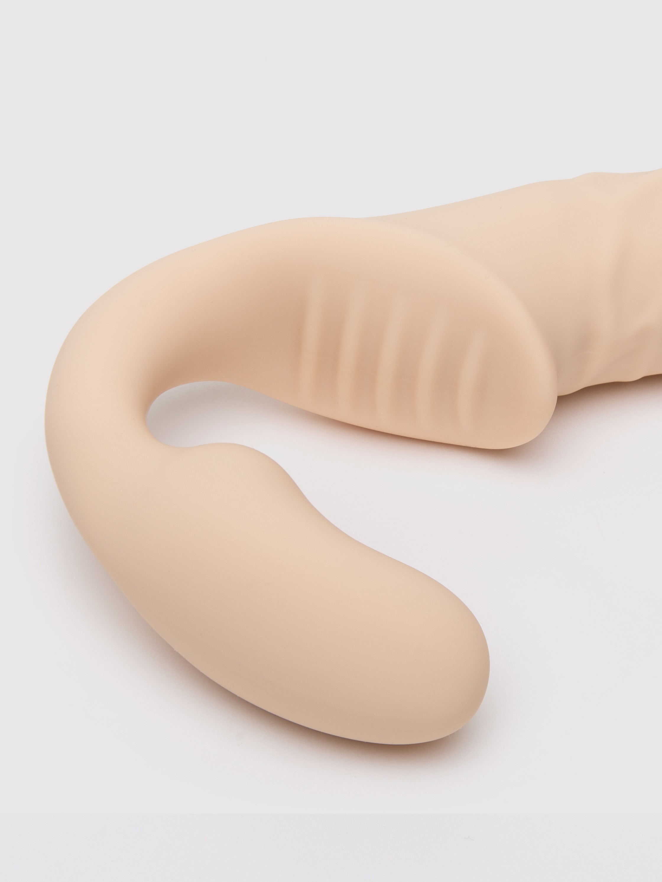 KEY by Jopen Comet Glass and Silicone G-Spot Dildo, Purple, hi-res