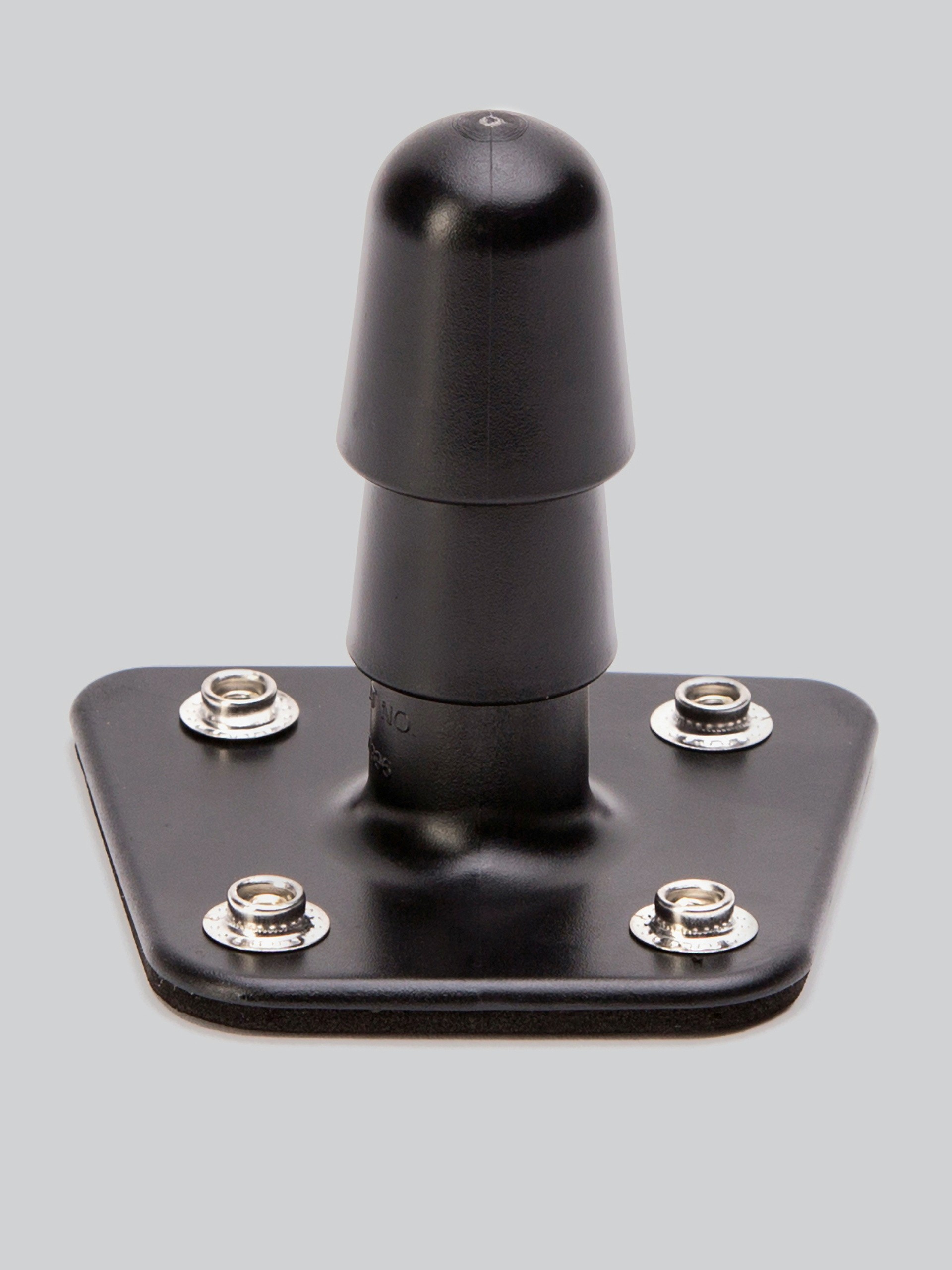 Doc Johnson Vac-U-Lock Luxe Harness with Plug and O-Rings, Black, hi-res